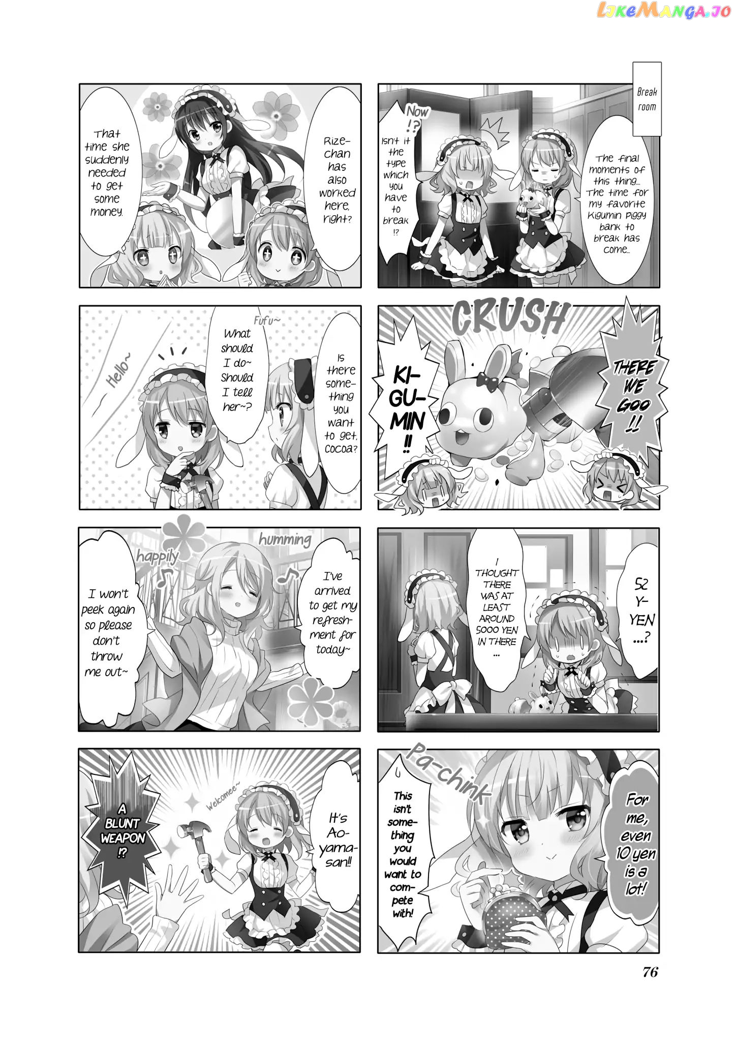 Gochuumon wa Usagi Desu ka? chapter 69 - page 2