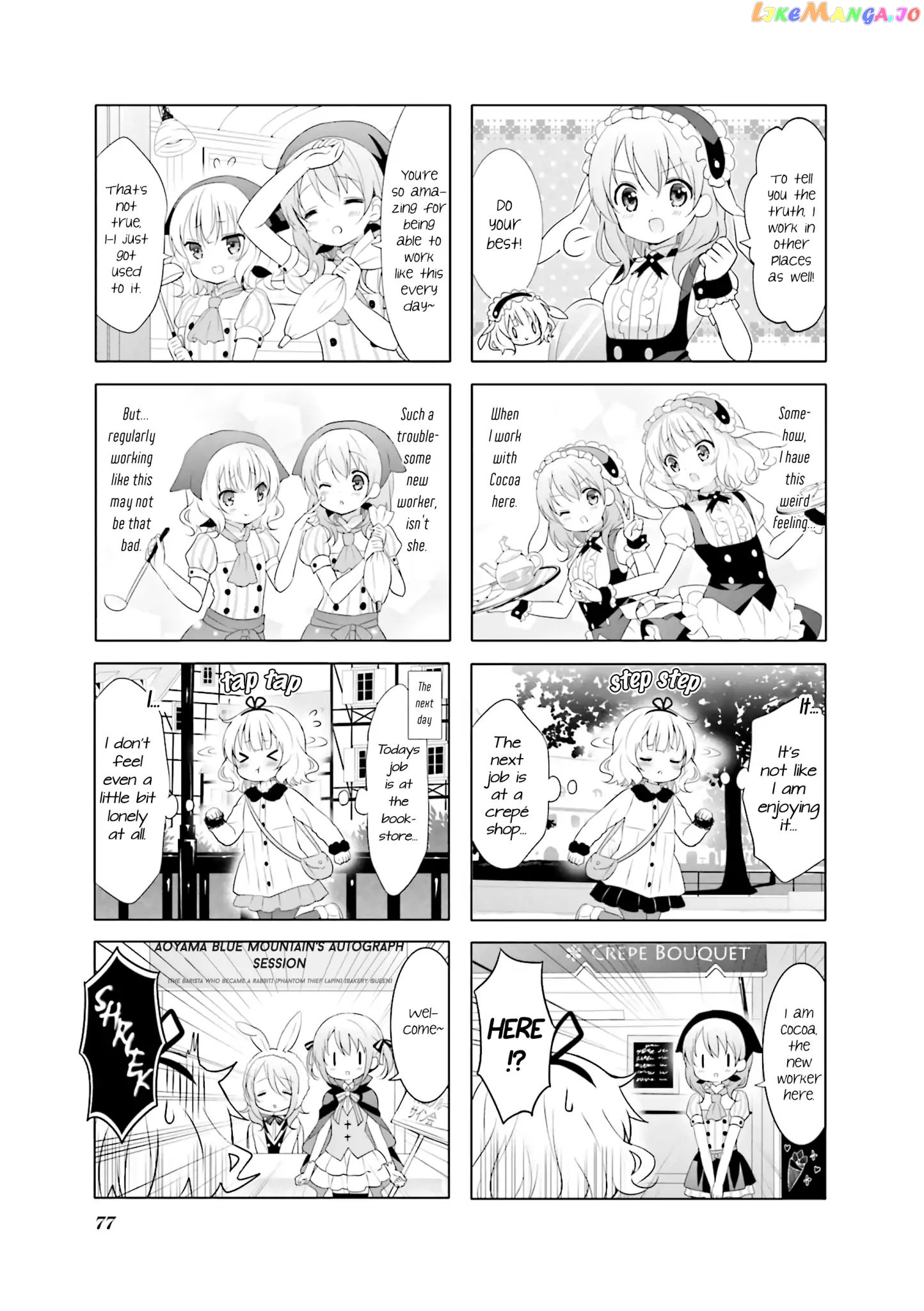 Gochuumon wa Usagi Desu ka? chapter 69 - page 3