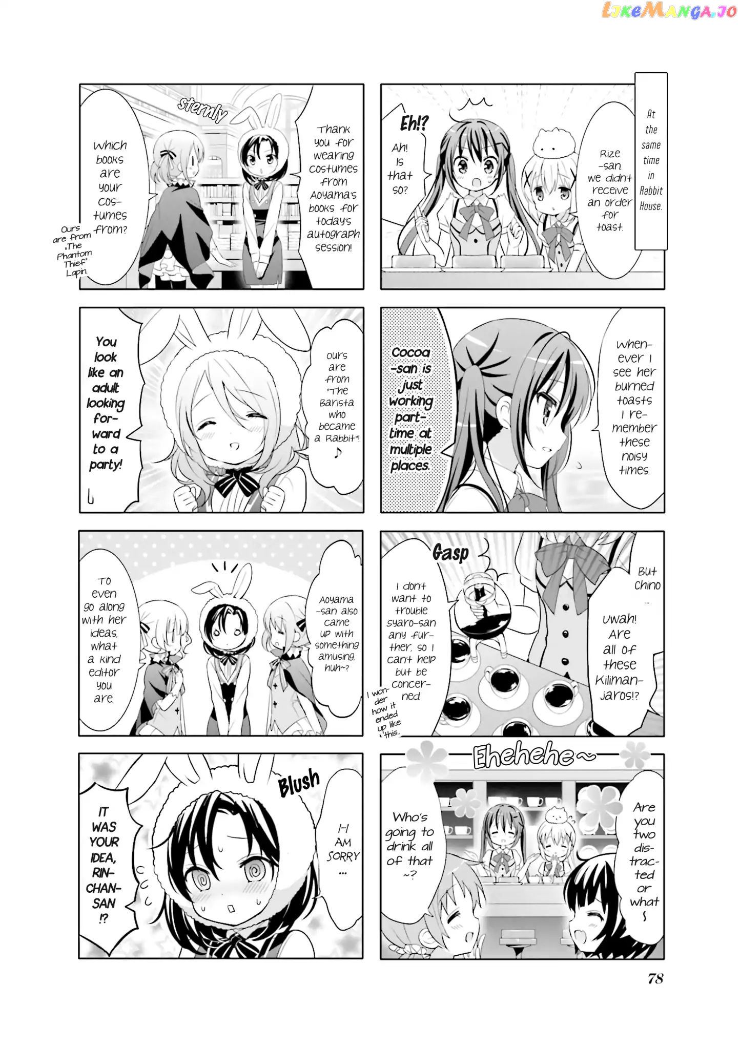 Gochuumon wa Usagi Desu ka? chapter 69 - page 4