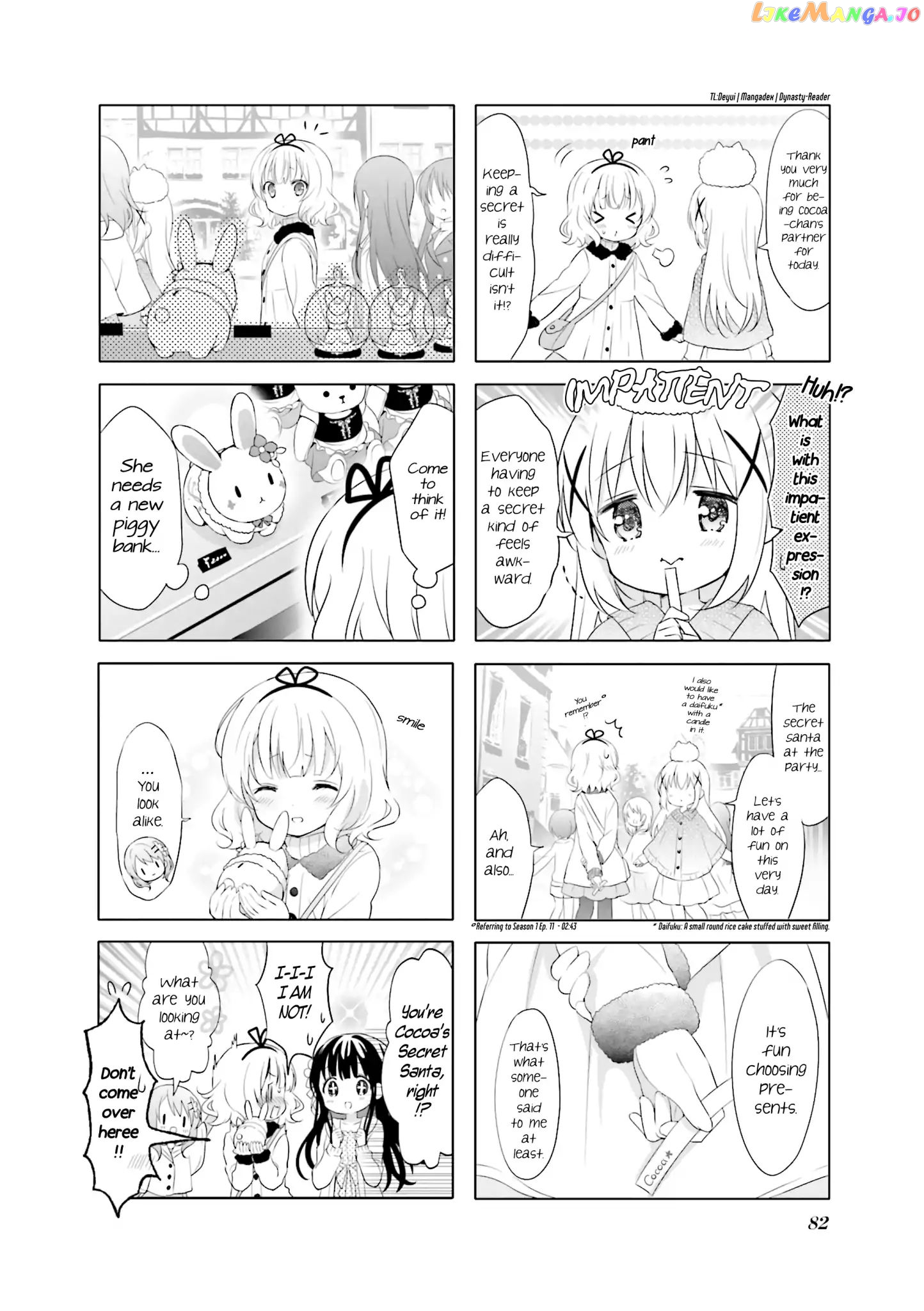 Gochuumon wa Usagi Desu ka? chapter 69 - page 8