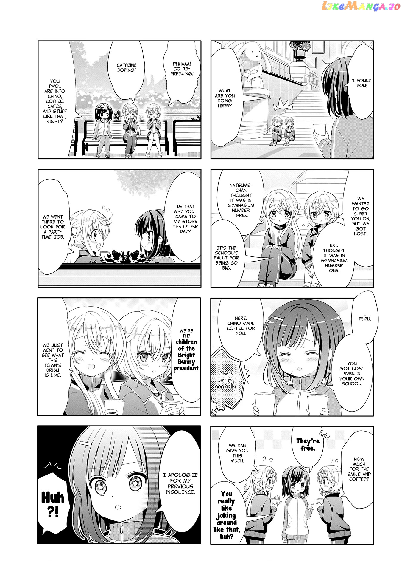 Gochuumon wa Usagi Desu ka? chapter 127 - page 9
