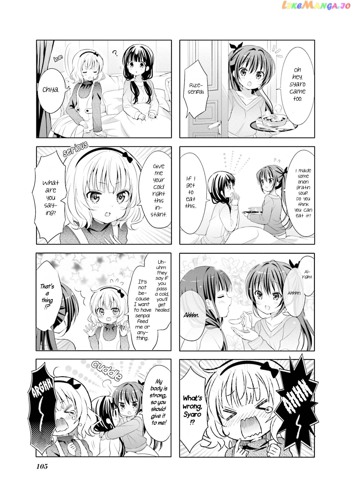 Gochuumon wa Usagi Desu ka? Chapter 102 - page 5
