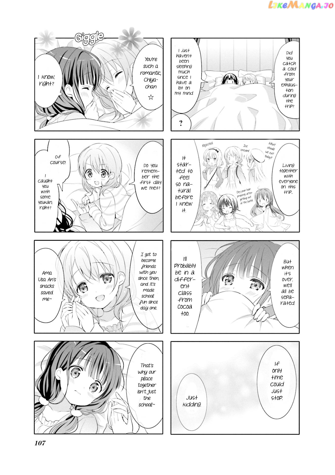 Gochuumon wa Usagi Desu ka? Chapter 102 - page 7