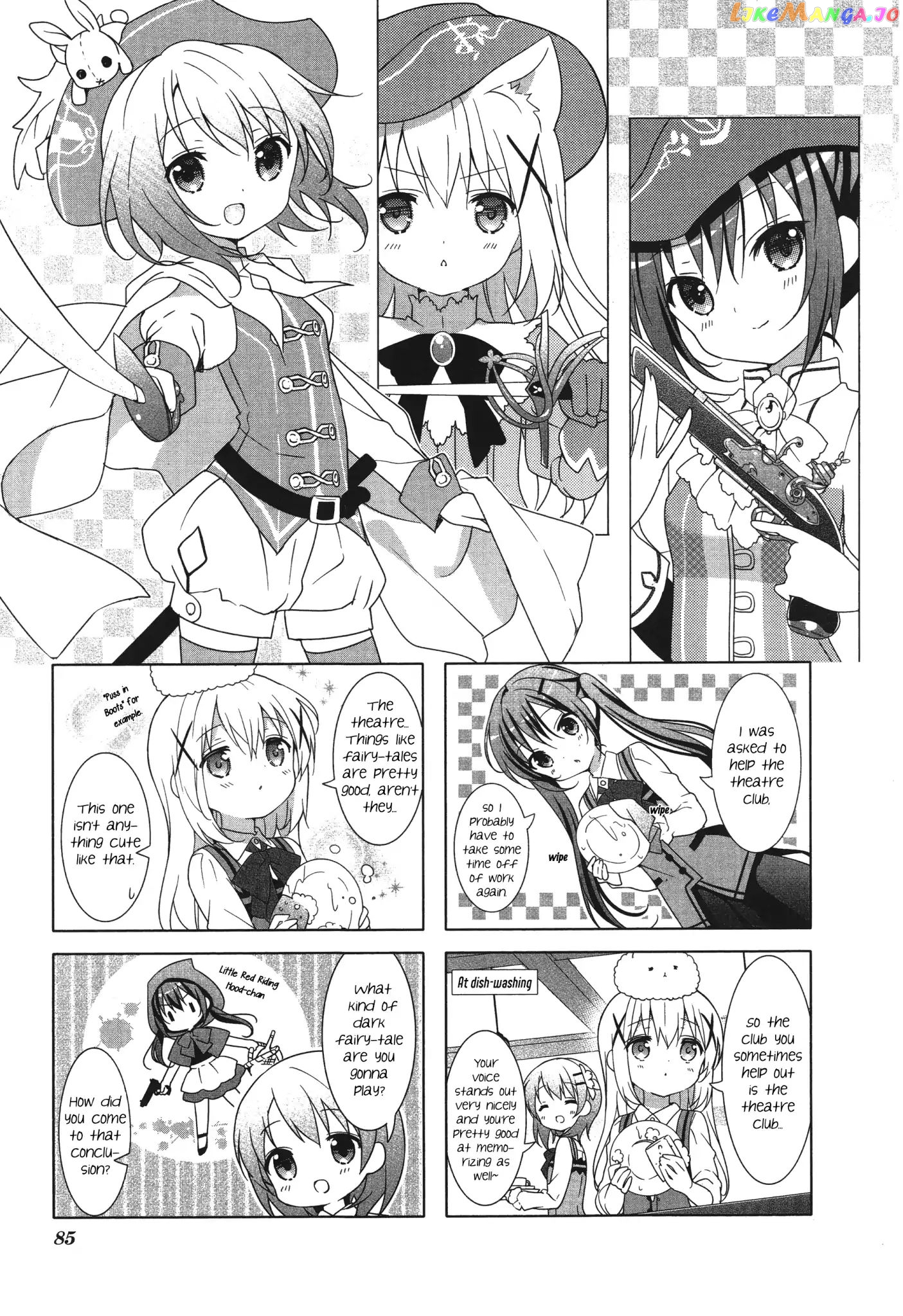 Gochuumon wa Usagi Desu ka? chapter 24 - page 1