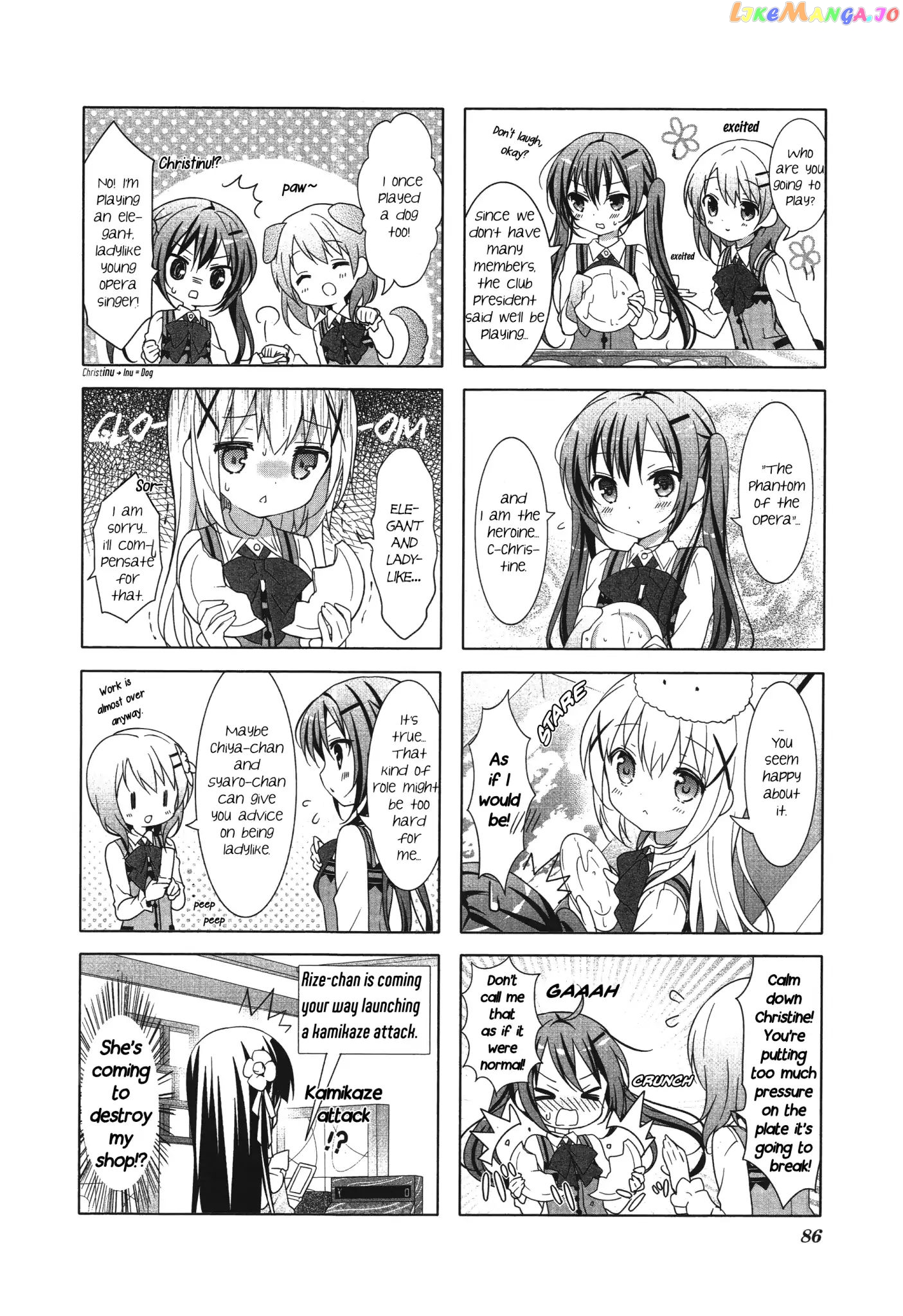 Gochuumon wa Usagi Desu ka? chapter 24 - page 2