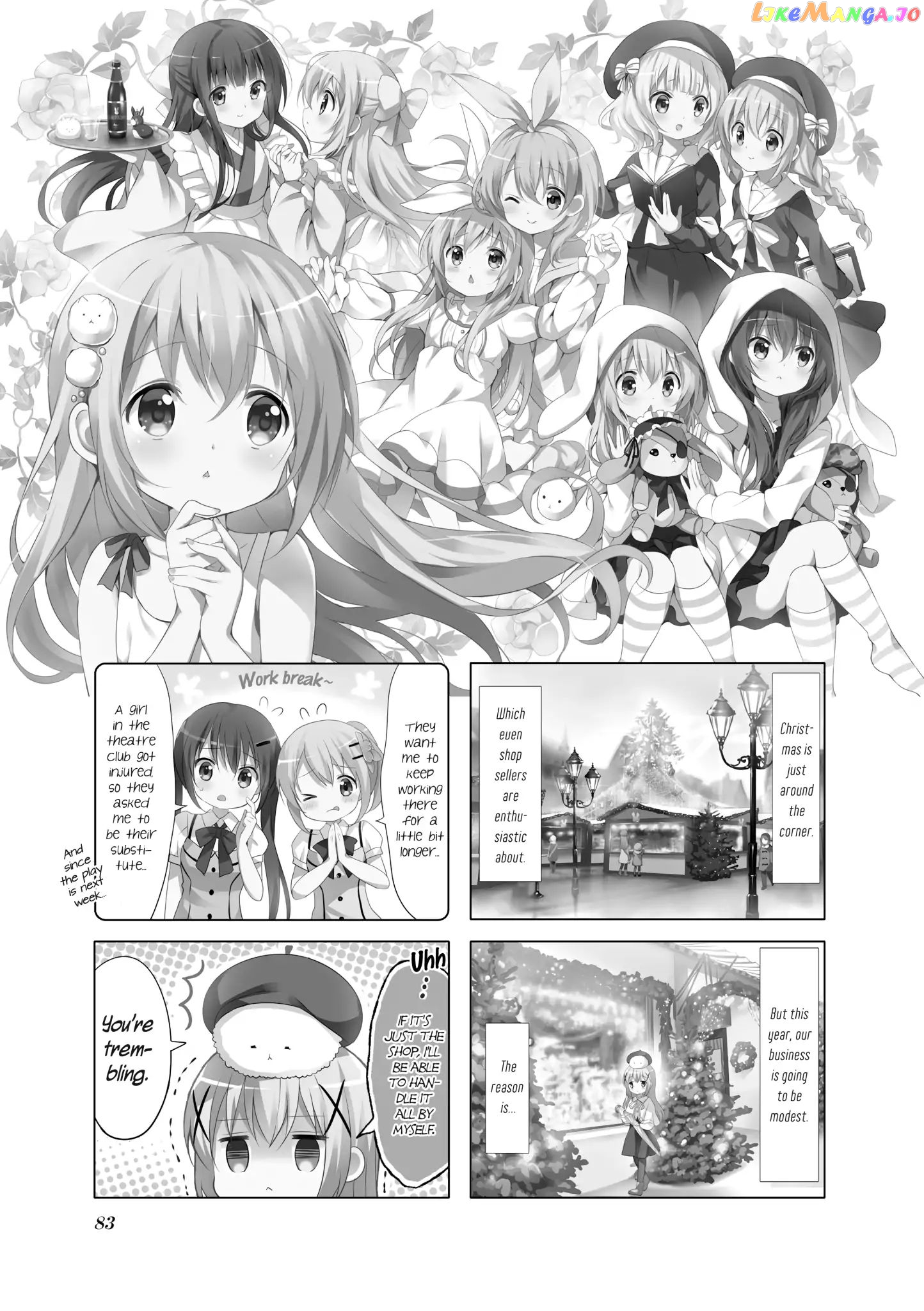 Gochuumon wa Usagi Desu ka? chapter 70 - page 1