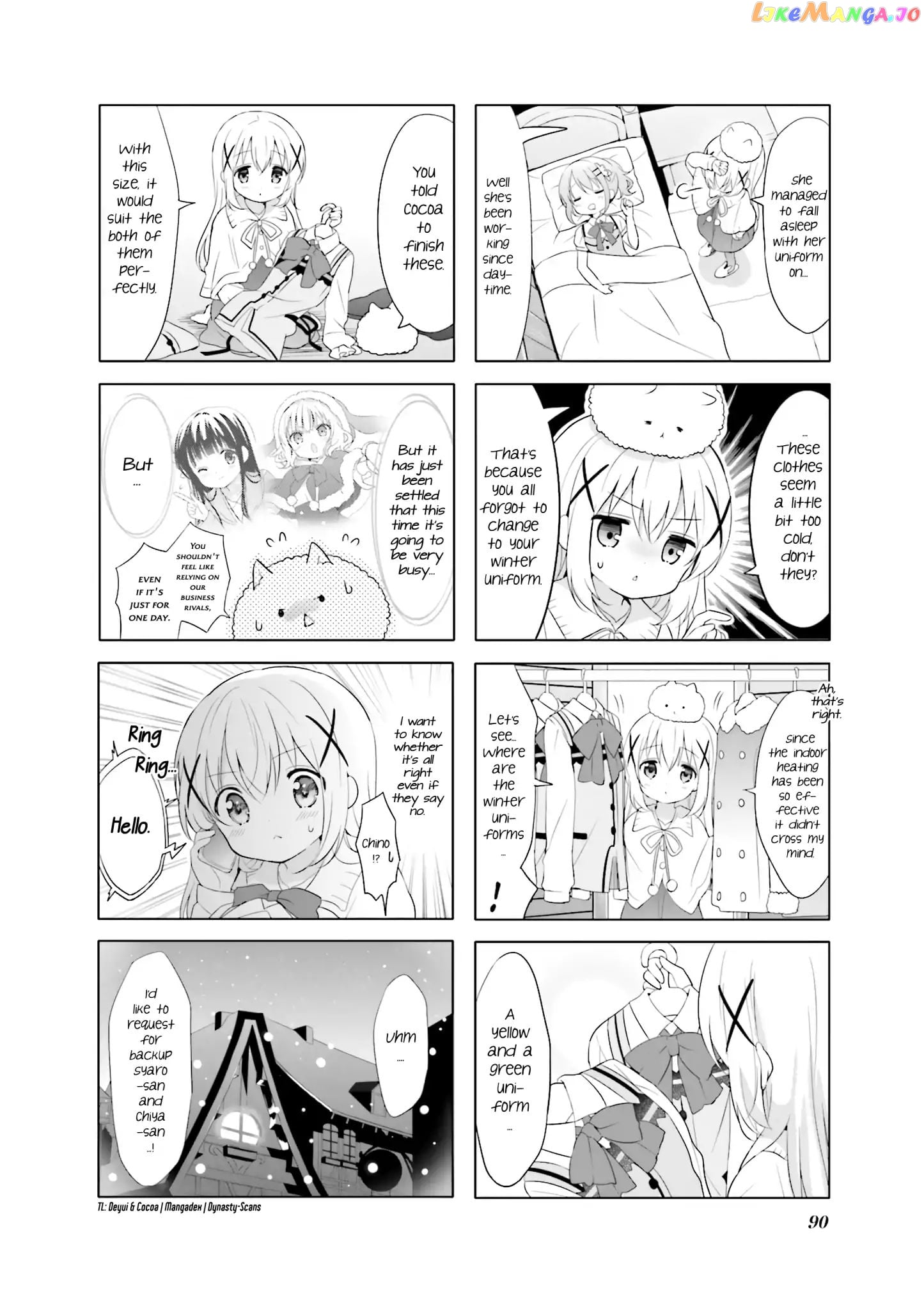 Gochuumon wa Usagi Desu ka? chapter 70 - page 8