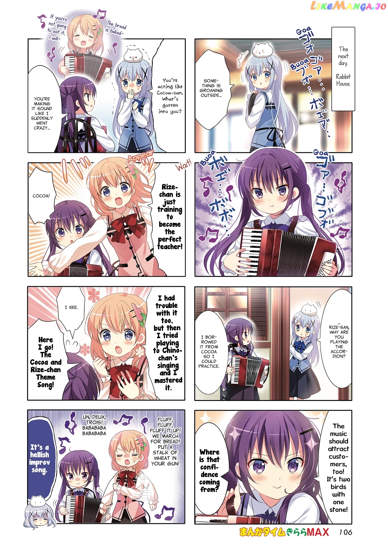 Gochuumon wa Usagi Desu ka? chapter 128 - page 2