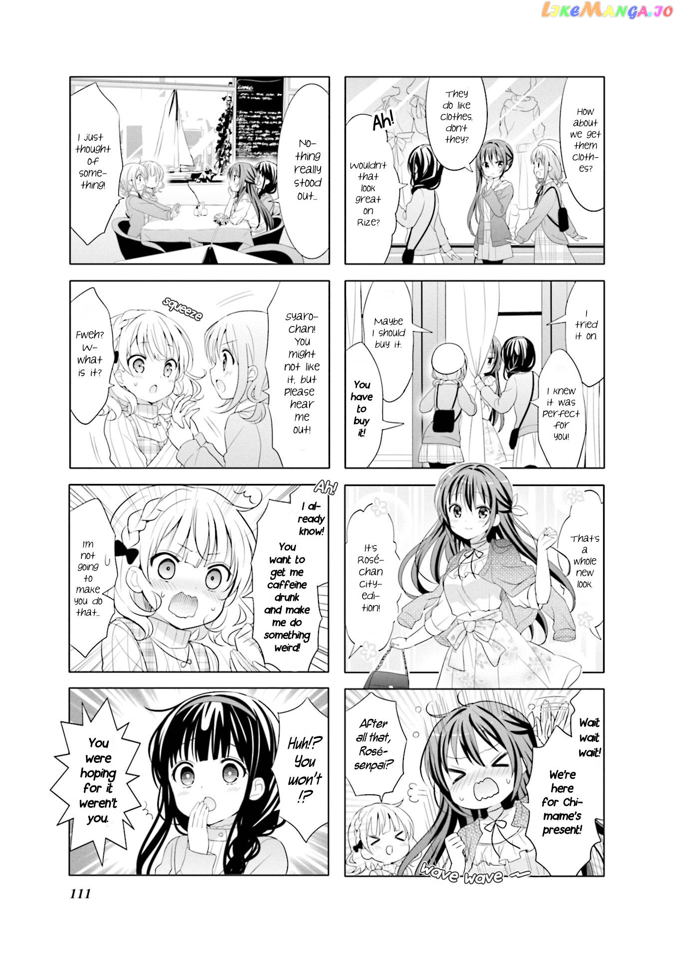 Gochuumon wa Usagi Desu ka? Chapter 103 - page 3