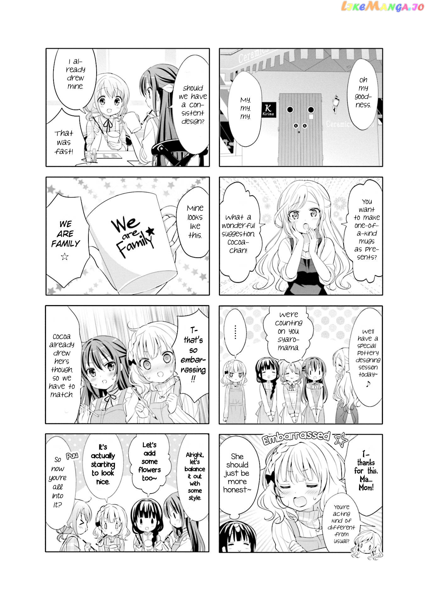 Gochuumon wa Usagi Desu ka? Chapter 103 - page 4