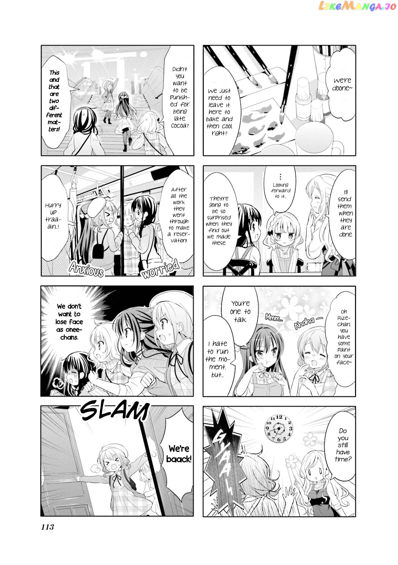 Gochuumon wa Usagi Desu ka? Chapter 103 - page 5