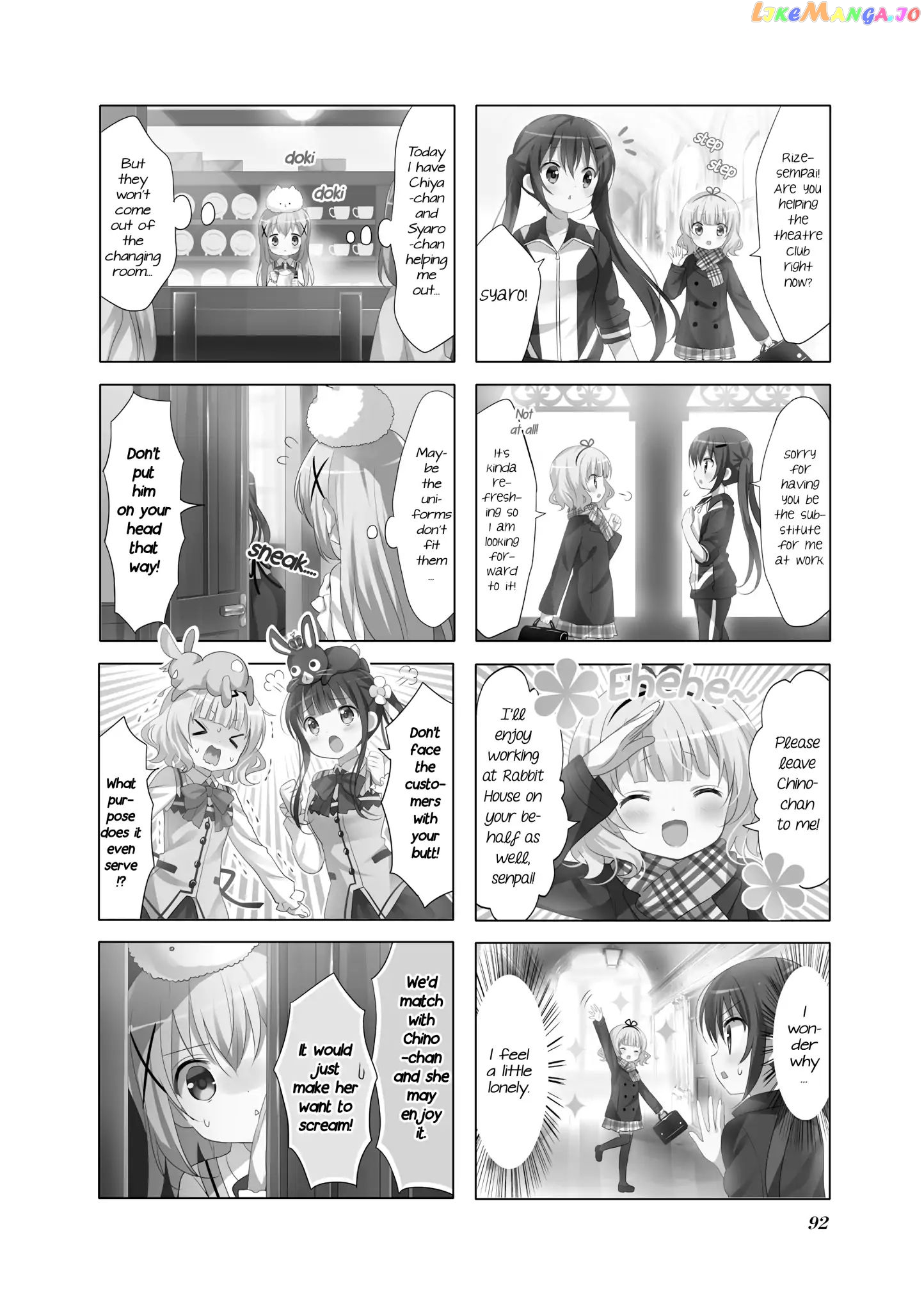 Gochuumon wa Usagi Desu ka? chapter 71 - page 2