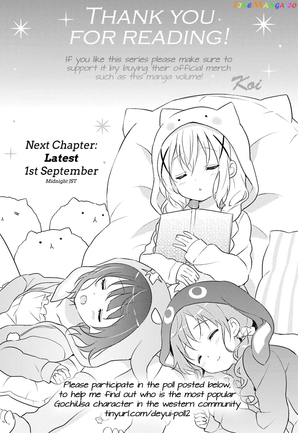 Gochuumon wa Usagi Desu ka? chapter 71 - page 11