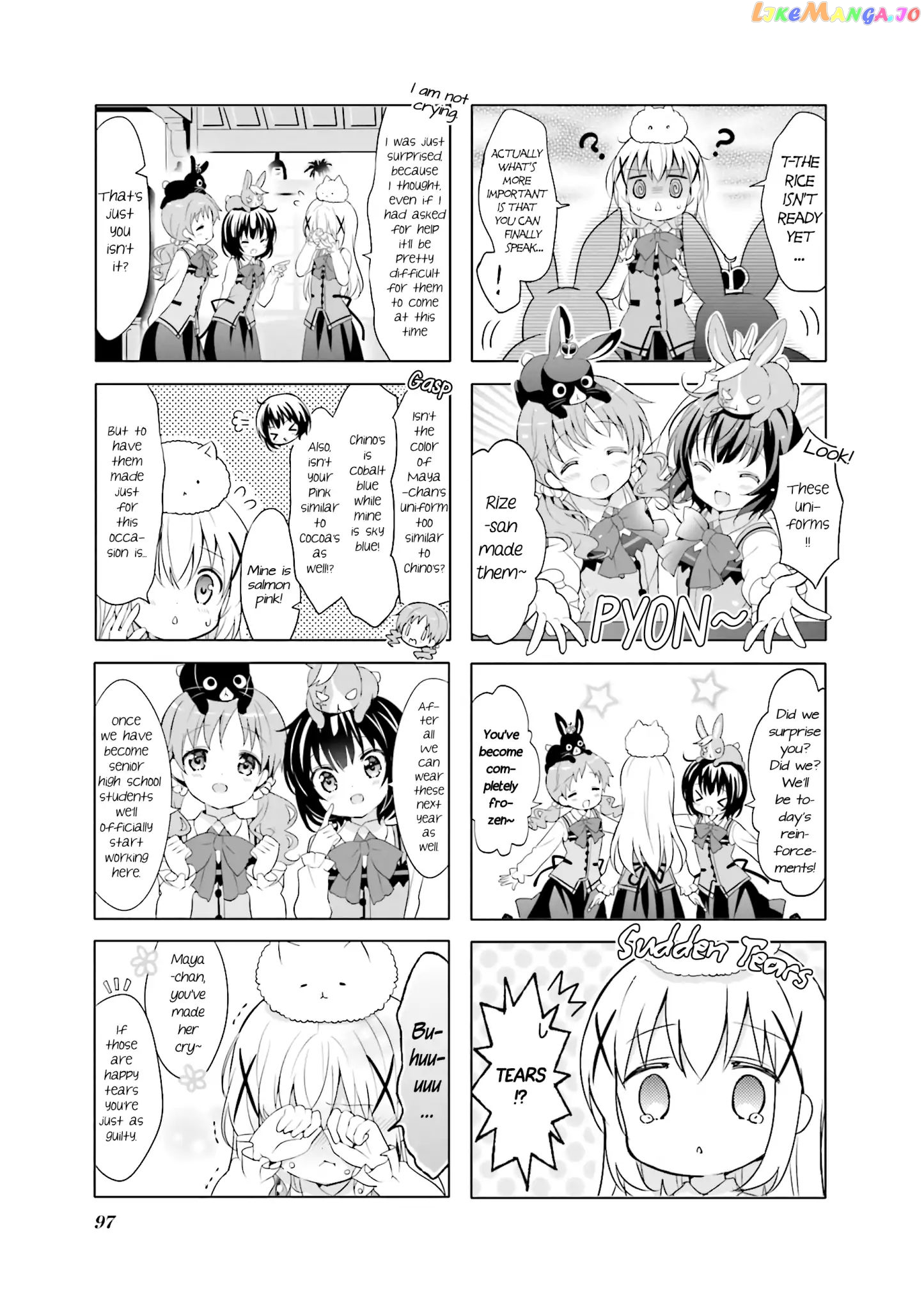 Gochuumon wa Usagi Desu ka? chapter 71 - page 7