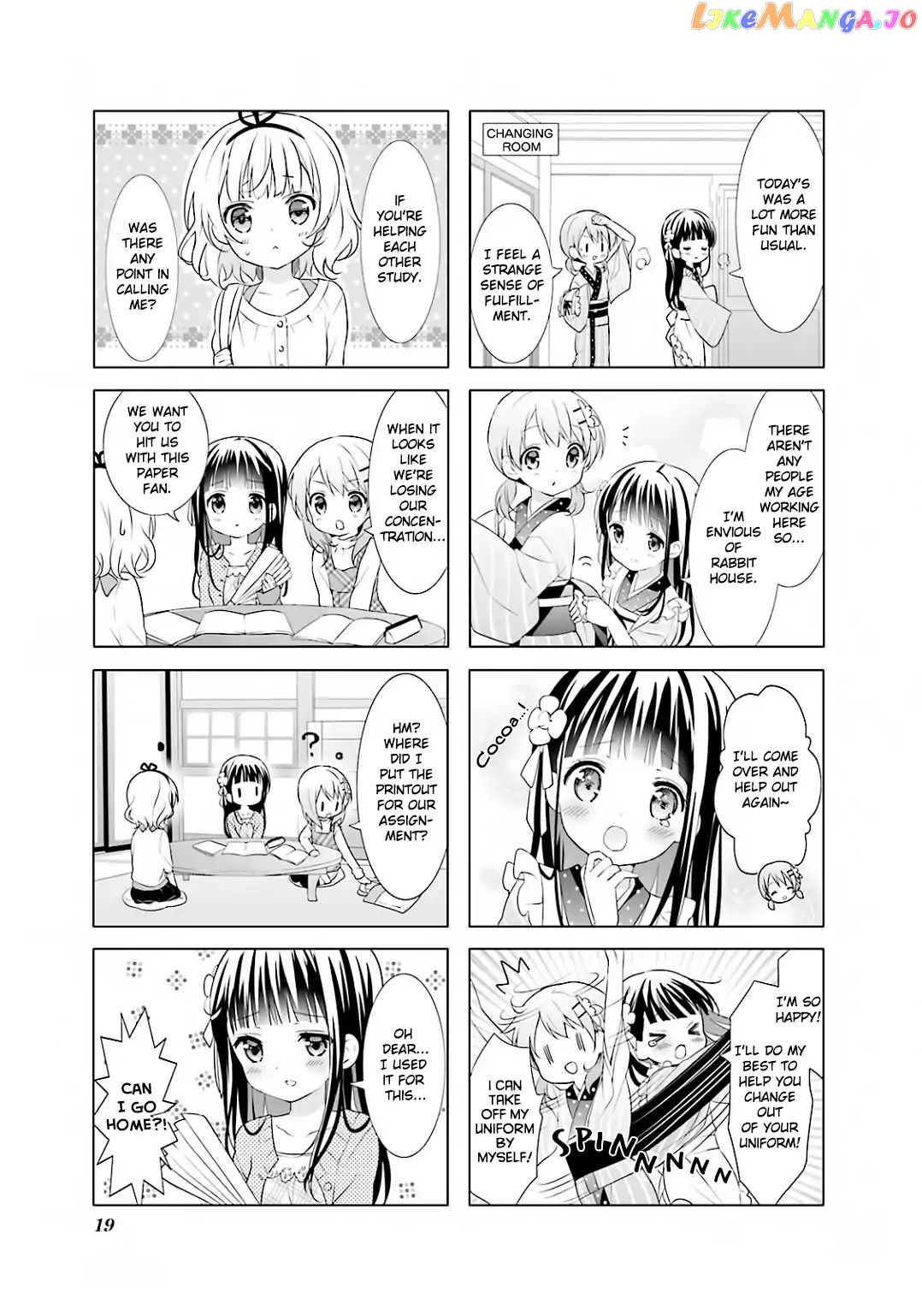 Gochuumon wa Usagi Desu ka? chapter 26 - page 4