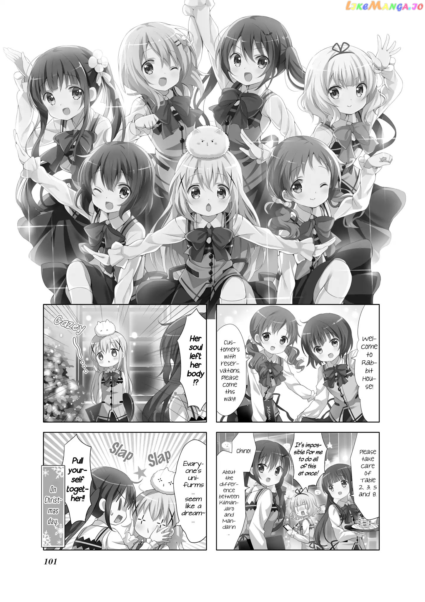 Gochuumon wa Usagi Desu ka? chapter 72 - page 1
