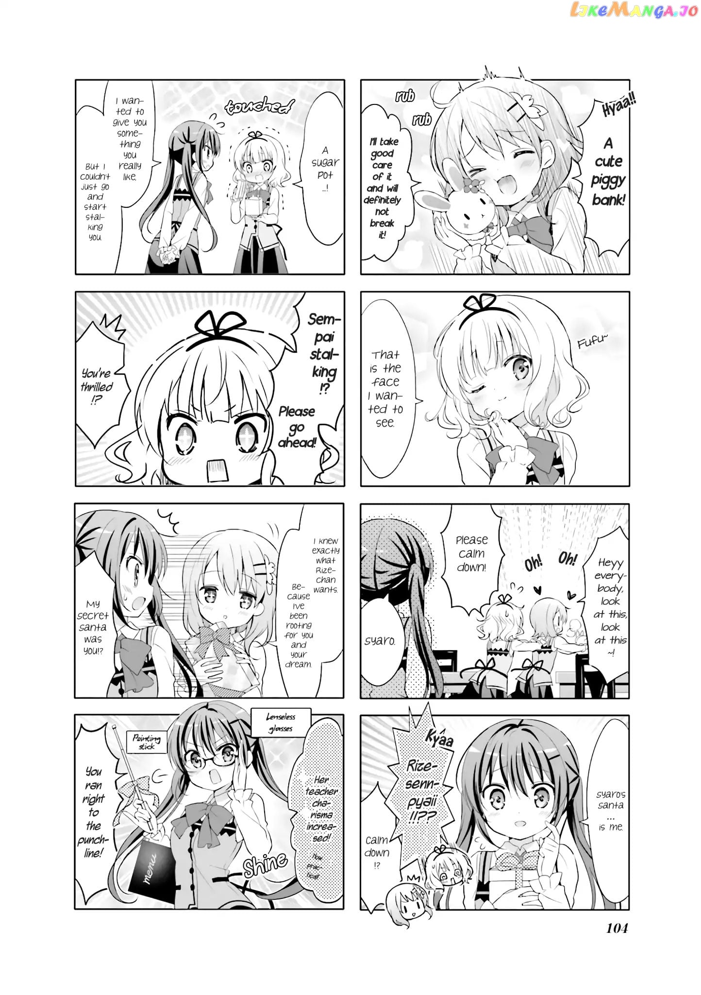 Gochuumon wa Usagi Desu ka? chapter 72 - page 4
