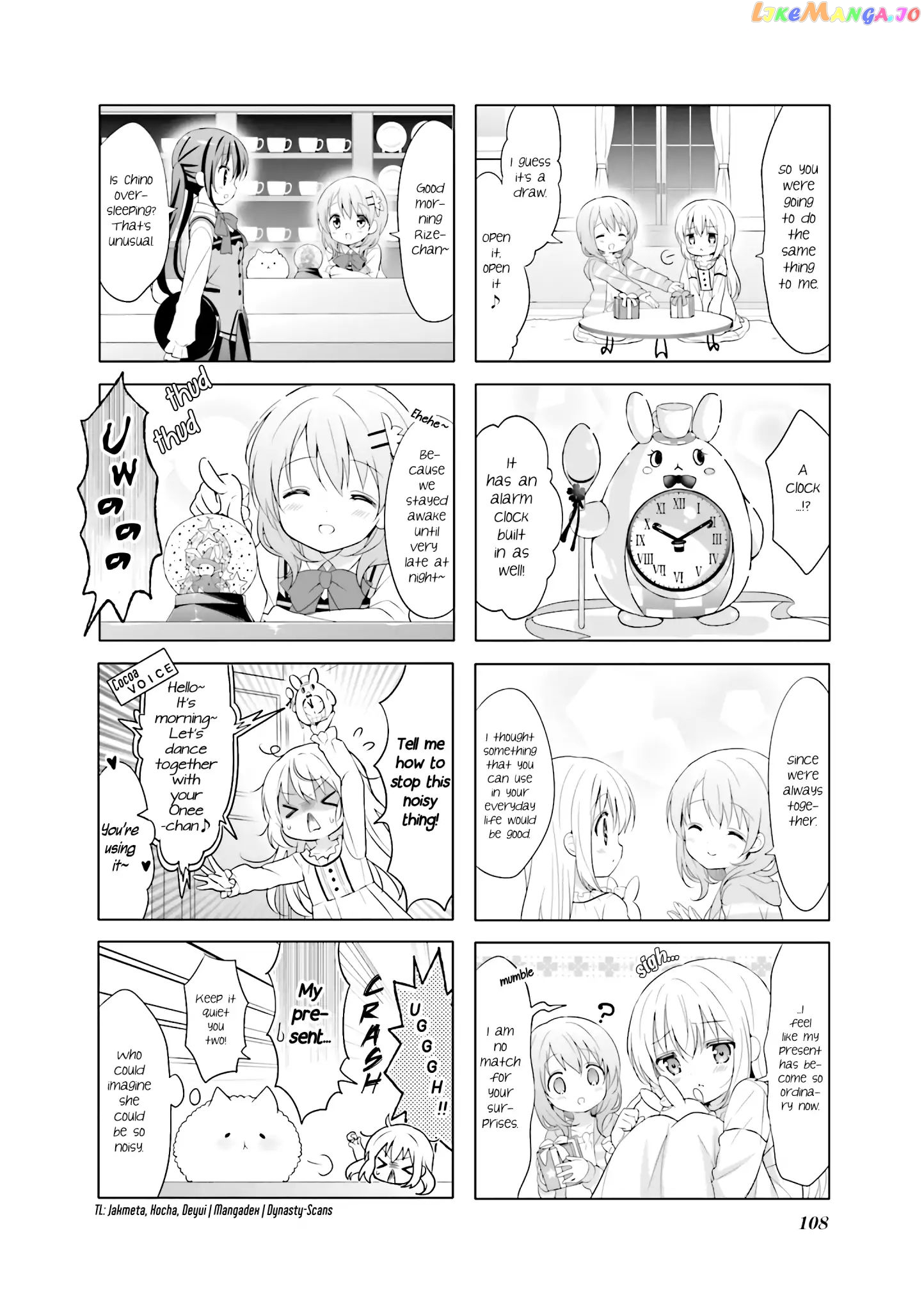 Gochuumon wa Usagi Desu ka? chapter 72 - page 8
