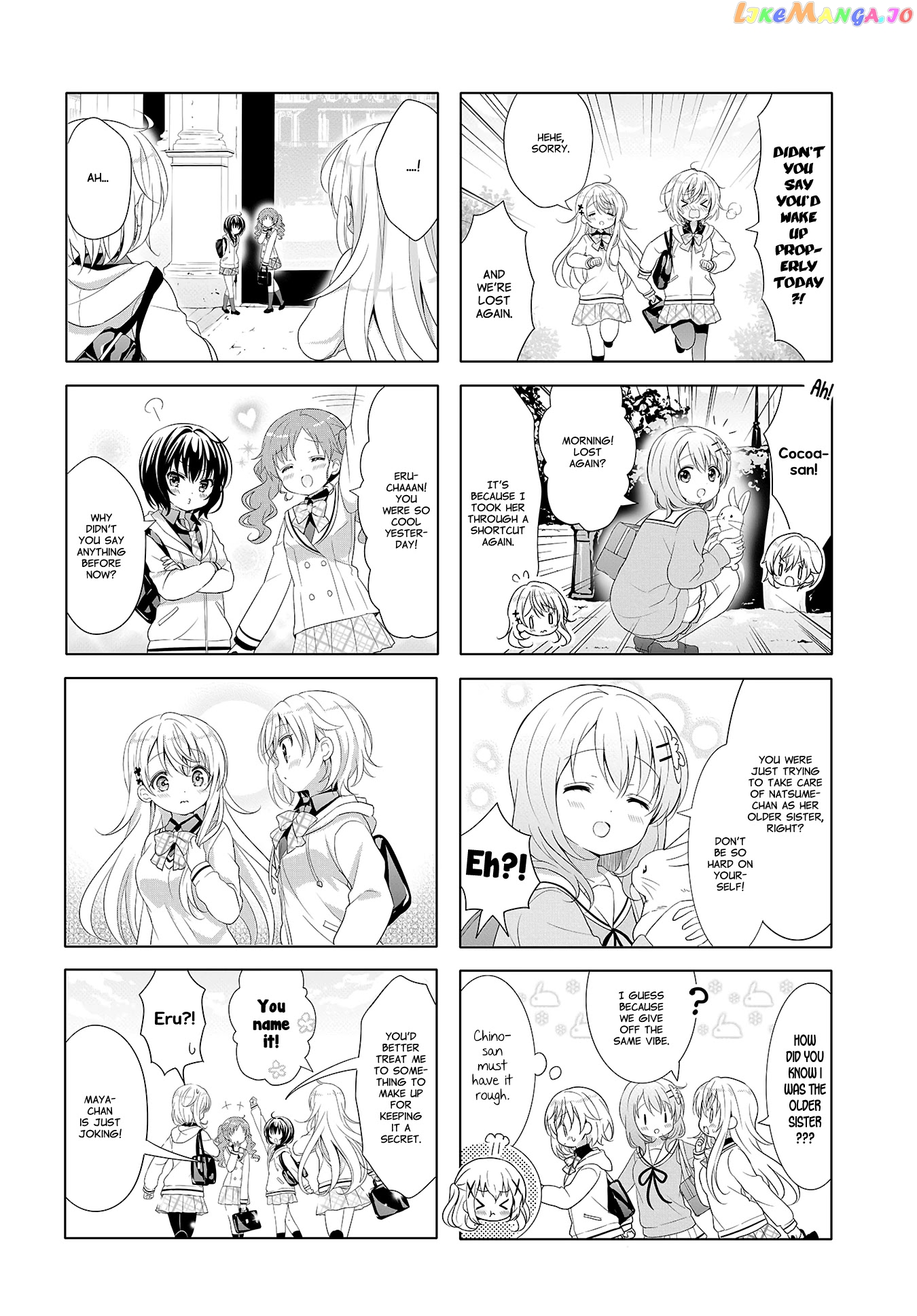 Gochuumon wa Usagi Desu ka? chapter 130 - page 8