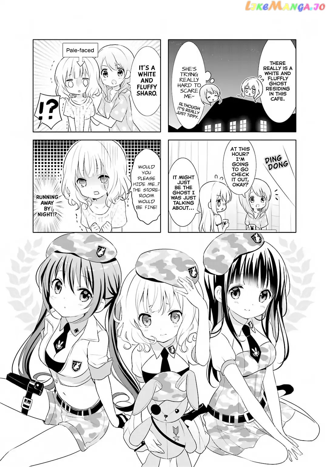 Gochuumon wa Usagi Desu ka? chapter 29 - page 2