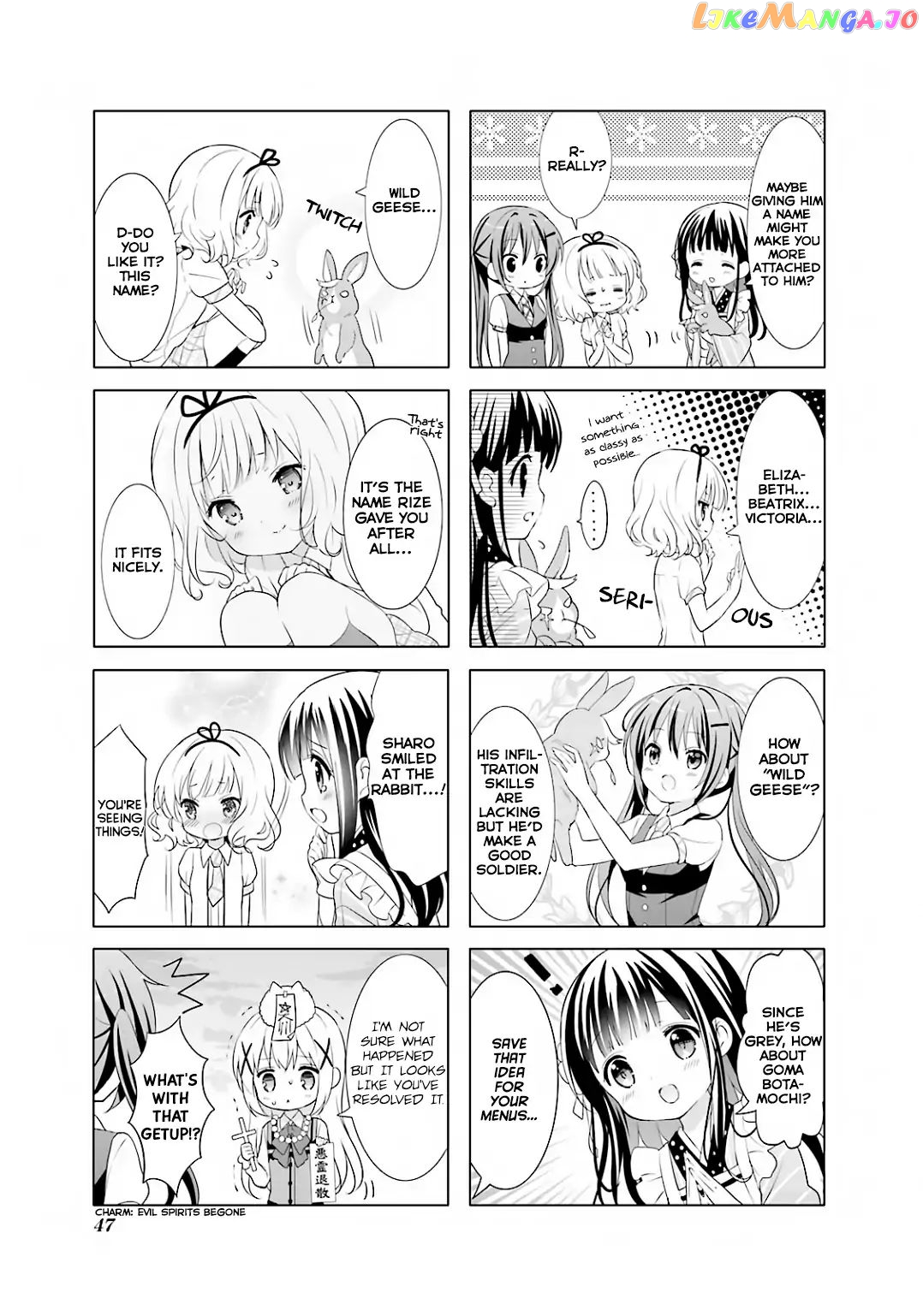 Gochuumon wa Usagi Desu ka? chapter 29 - page 8