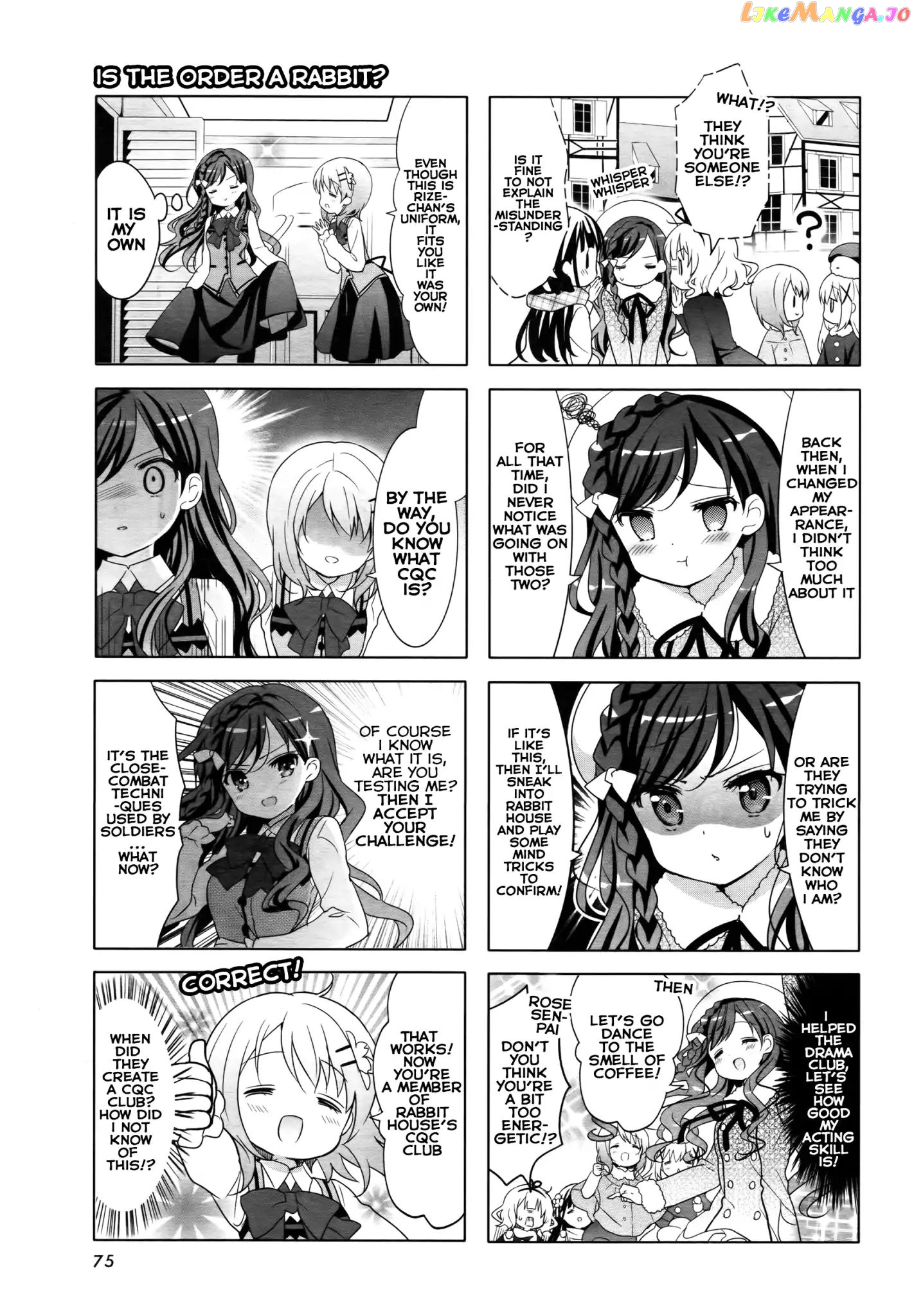Gochuumon wa Usagi Desu ka? chapter 74 - page 4