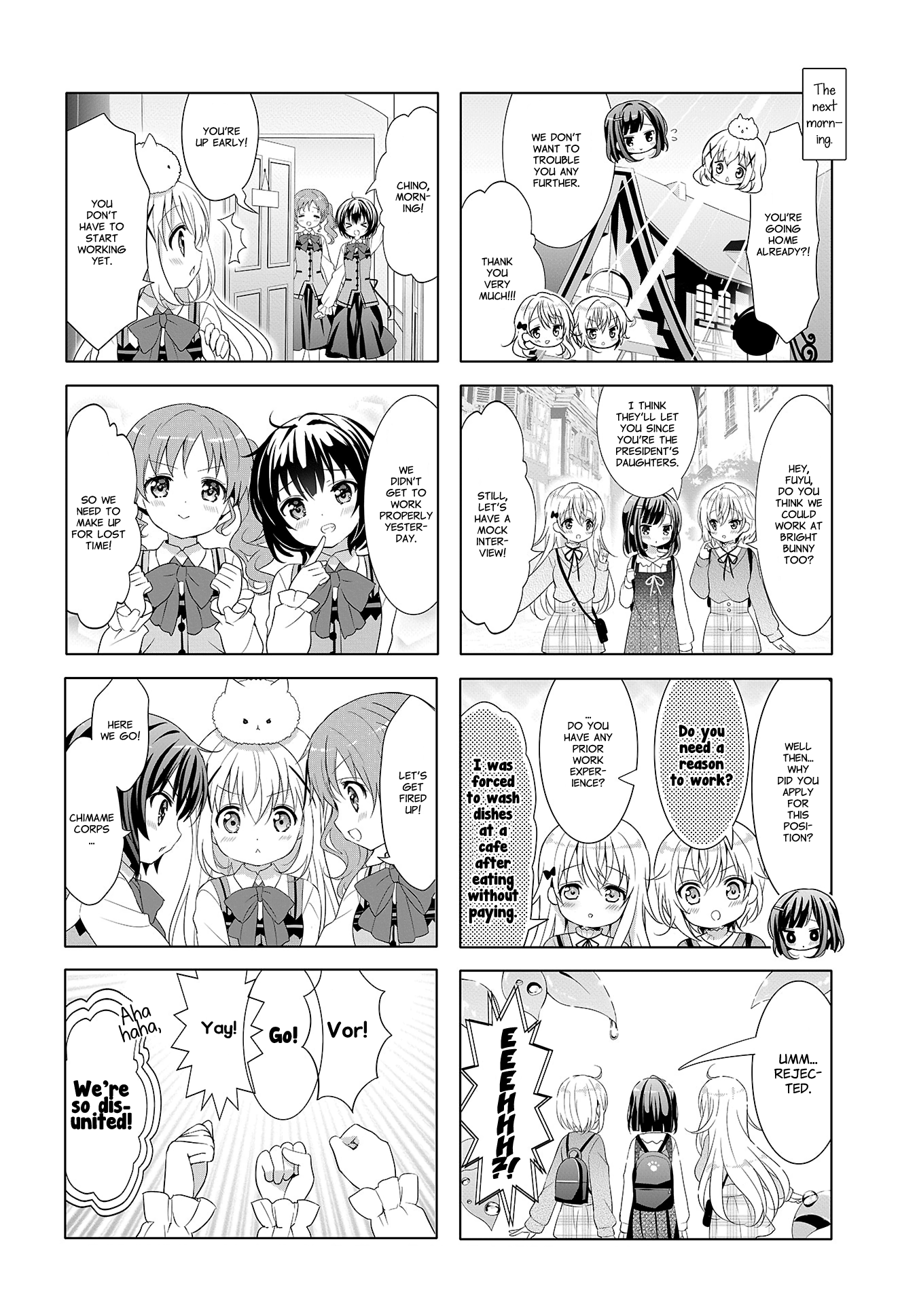 Gochuumon wa Usagi Desu ka? chapter 132 - page 8