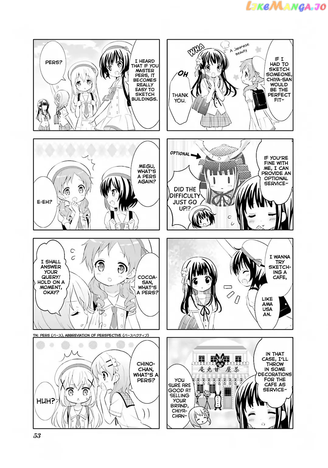 Gochuumon wa Usagi Desu ka? chapter 30 - page 4