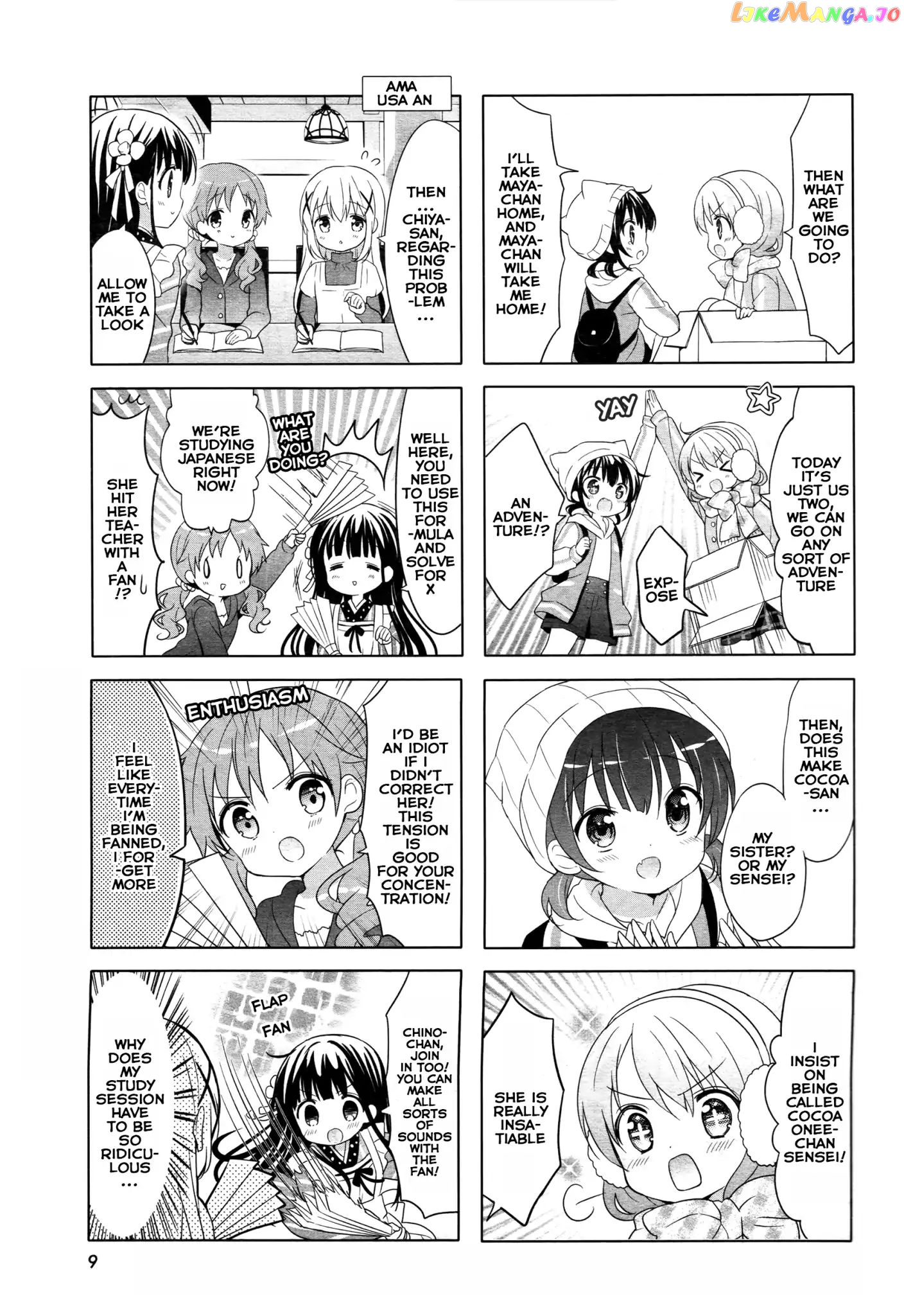 Gochuumon wa Usagi Desu ka? chapter 75 - page 4