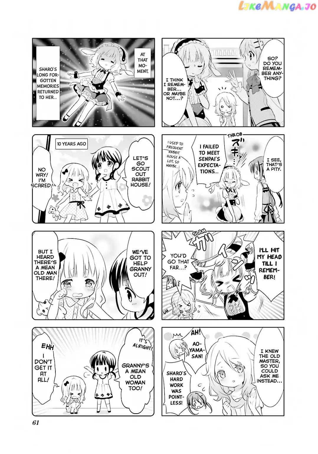 Gochuumon wa Usagi Desu ka? chapter 31 - page 4