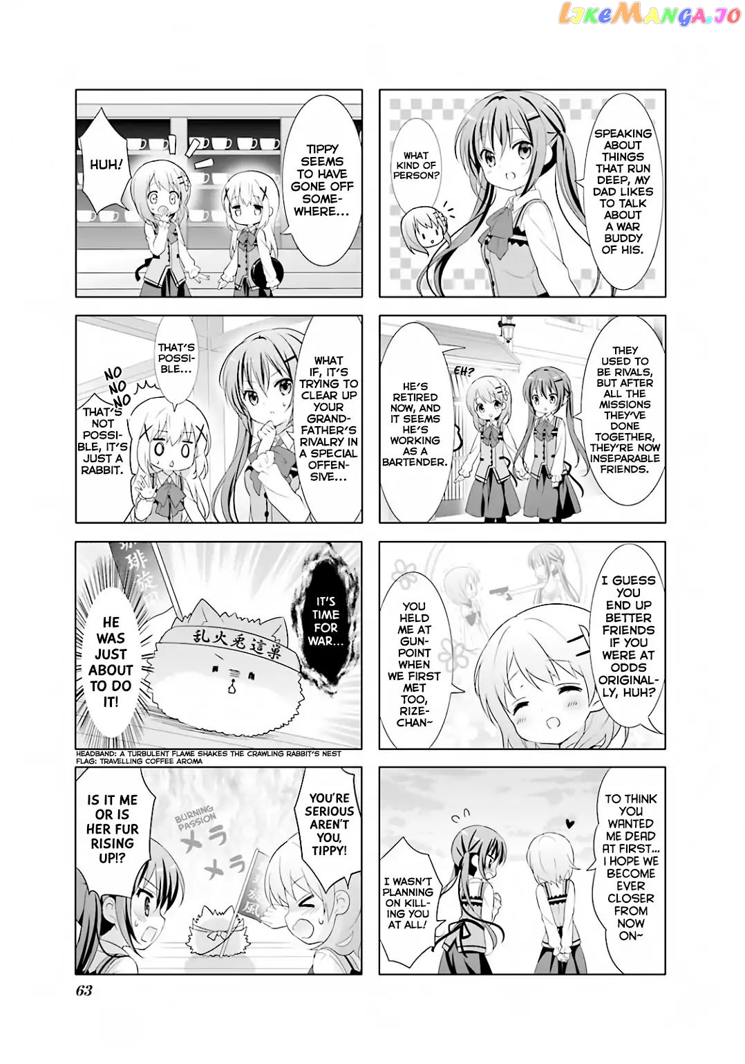 Gochuumon wa Usagi Desu ka? chapter 31 - page 6