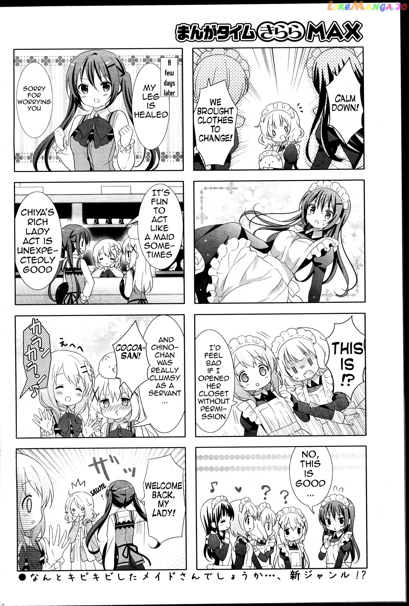 Gochuumon wa Usagi Desu ka? chapter 32 - page 8