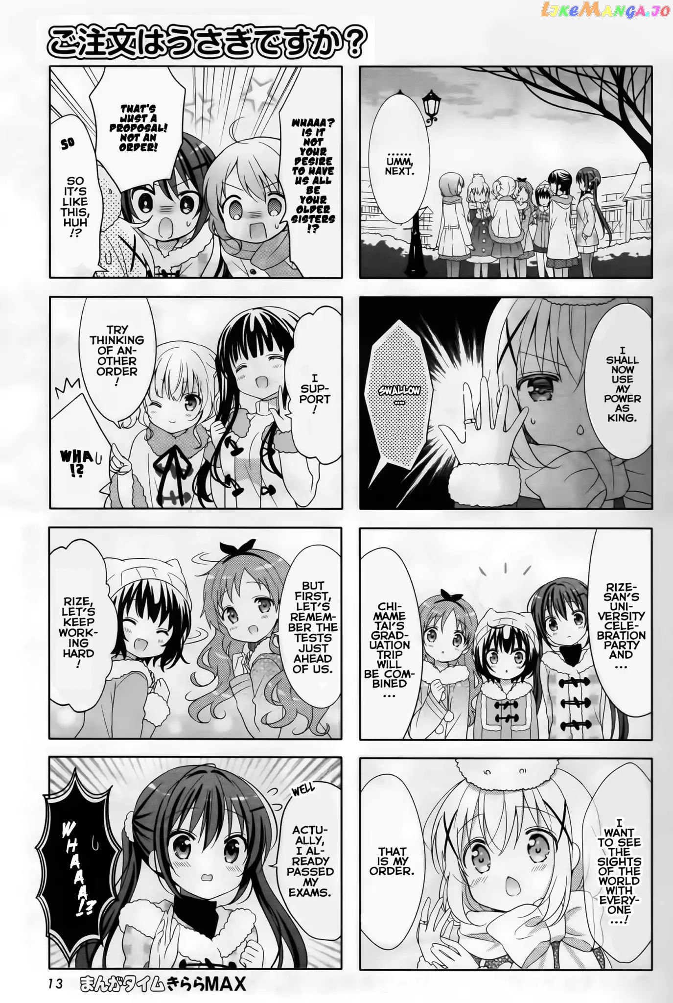 Gochuumon wa Usagi Desu ka? chapter 77 - page 8