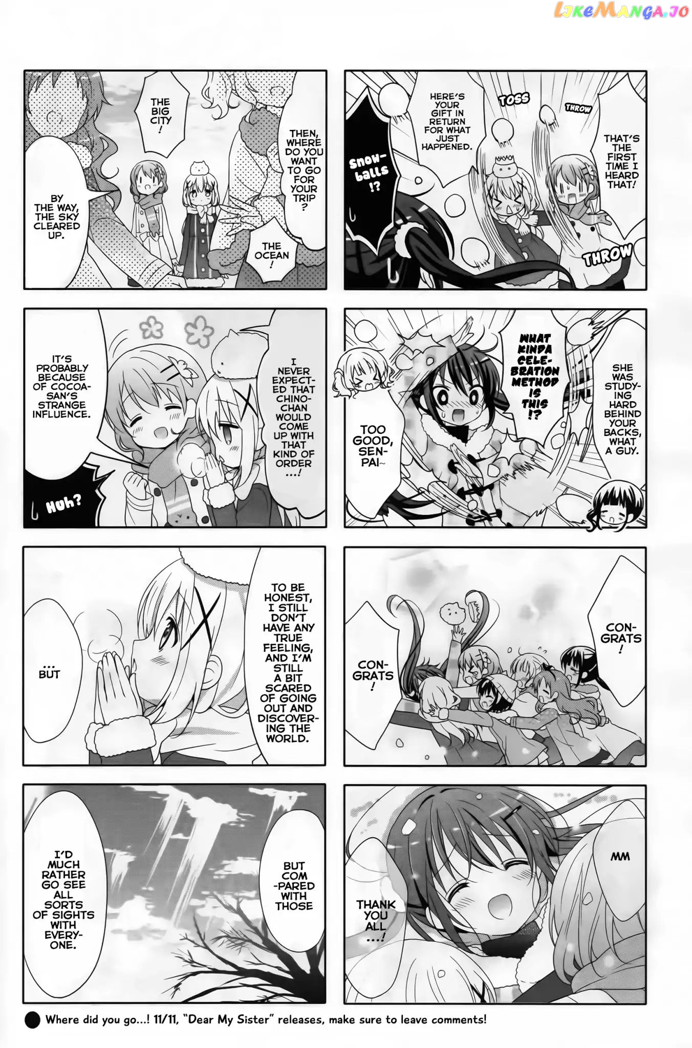 Gochuumon wa Usagi Desu ka? chapter 77 - page 9