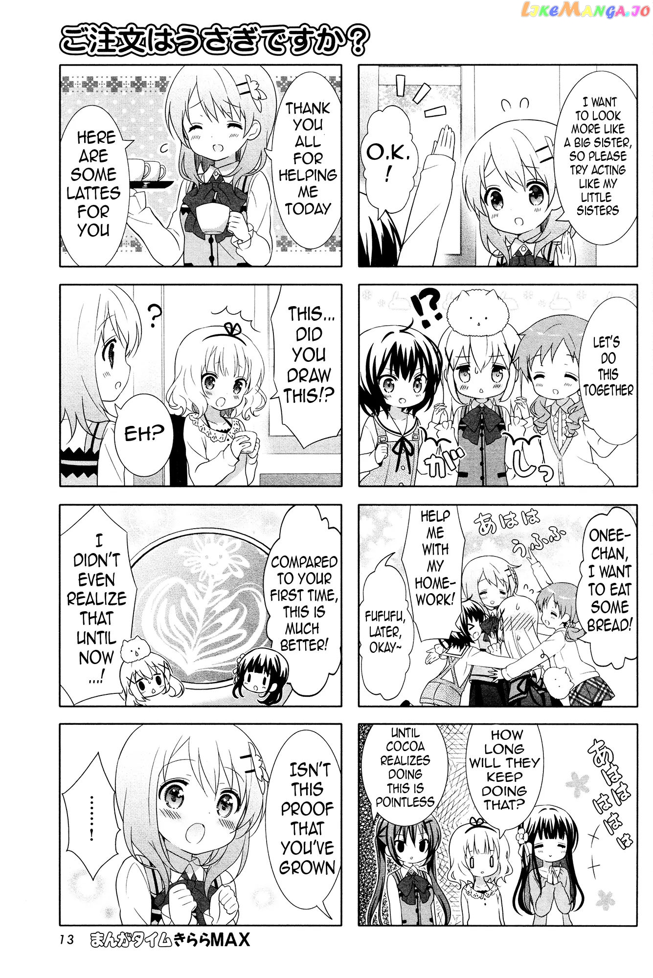 Gochuumon wa Usagi Desu ka? chapter 35 - page 7