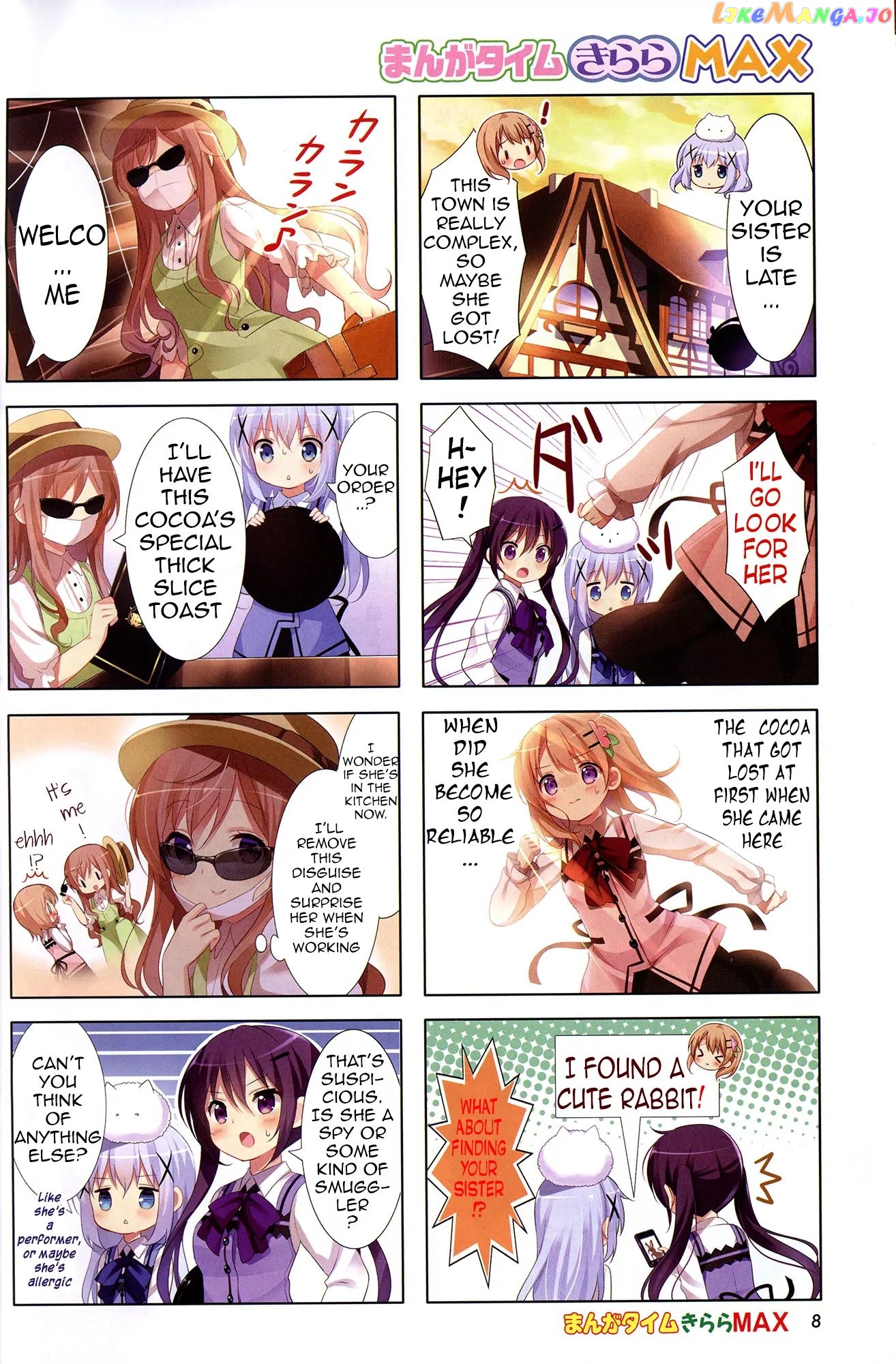 Gochuumon wa Usagi Desu ka? chapter 36 - page 2