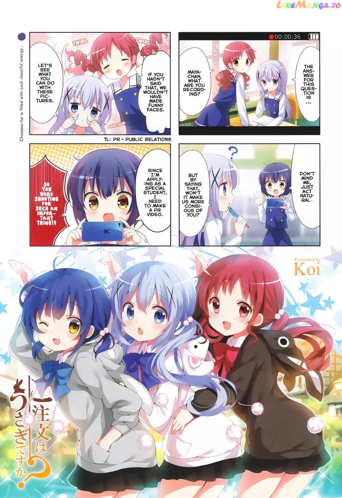 Gochuumon wa Usagi Desu ka? chapter 80 - page 2