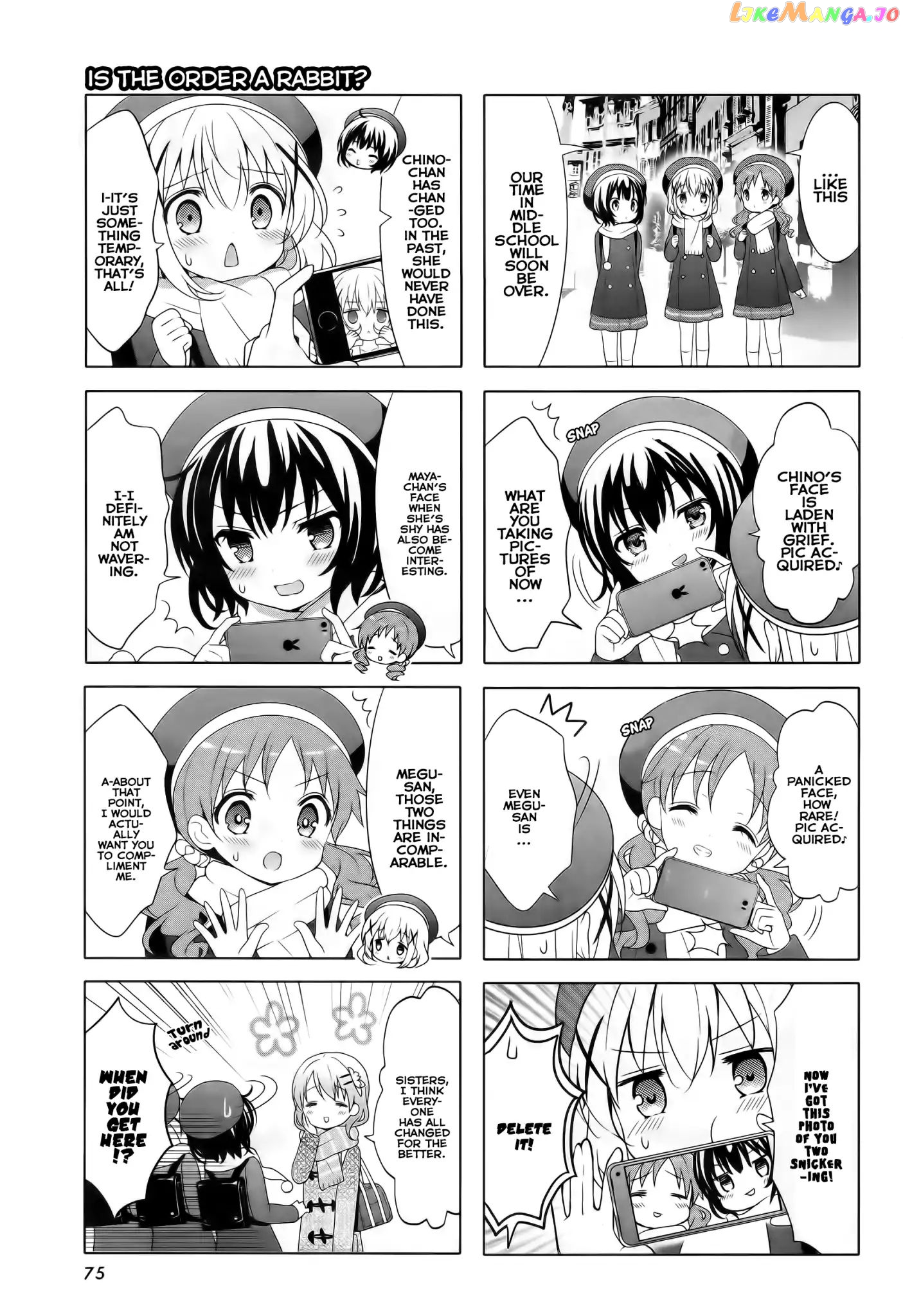 Gochuumon wa Usagi Desu ka? chapter 80 - page 4