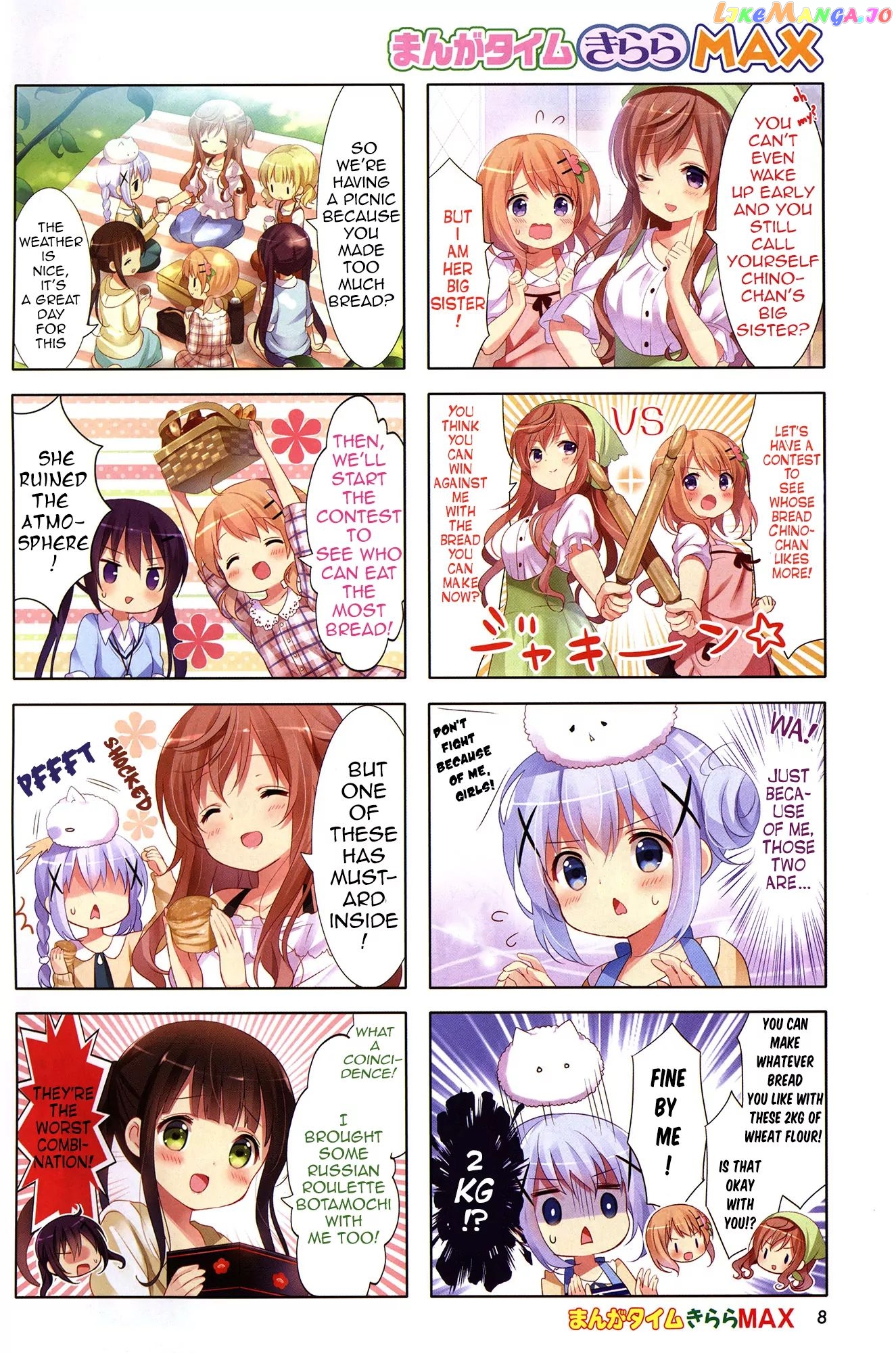 Gochuumon wa Usagi Desu ka? chapter 37 - page 2