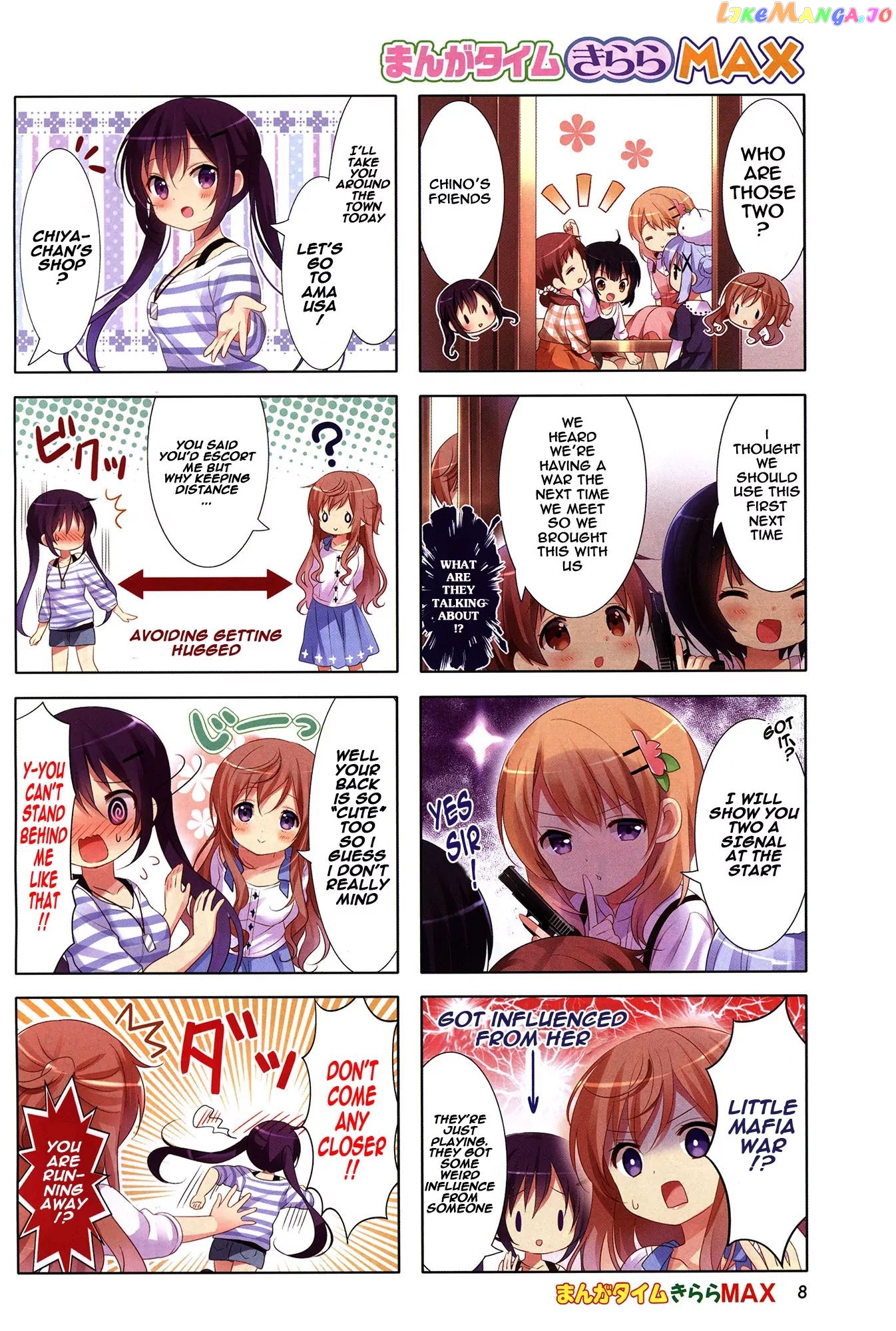 Gochuumon wa Usagi Desu ka? chapter 38 - page 3