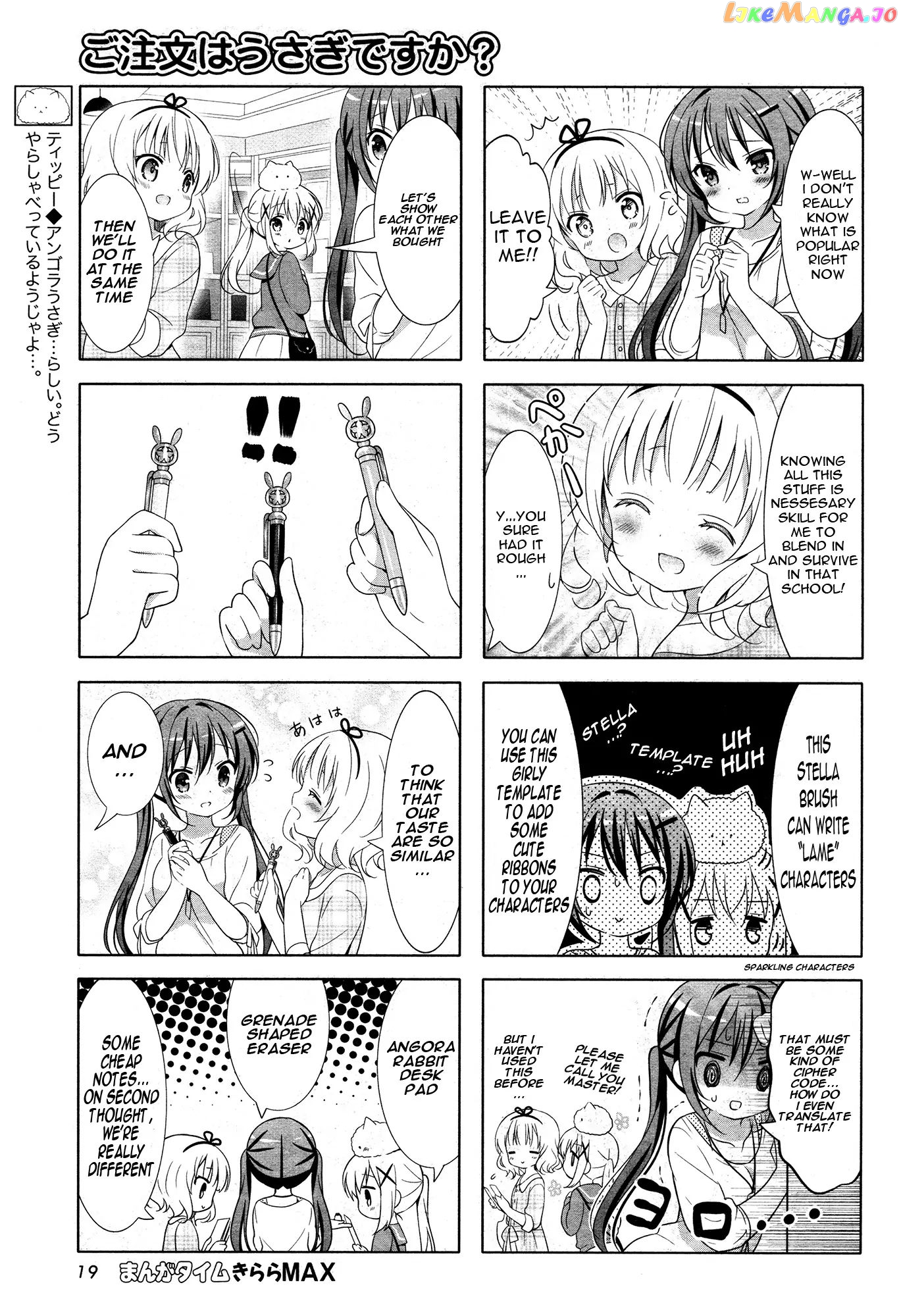 Gochuumon wa Usagi Desu ka? chapter 39 - page 6