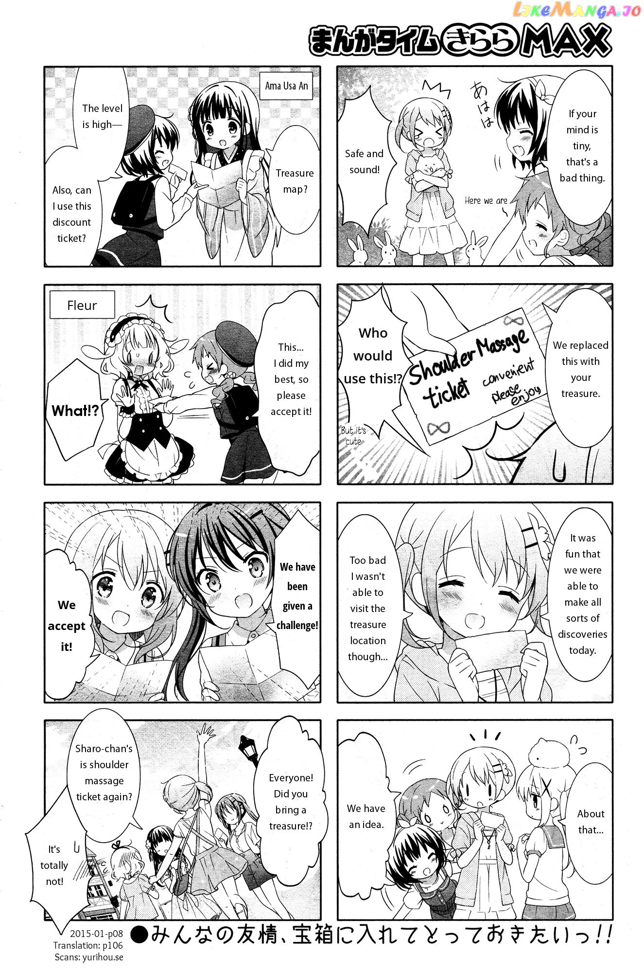 Gochuumon wa Usagi Desu ka? chapter 42 - page 8