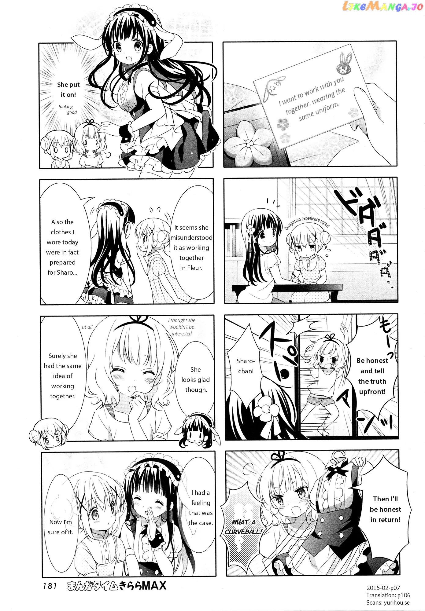 Gochuumon wa Usagi Desu ka? chapter 43 - page 7