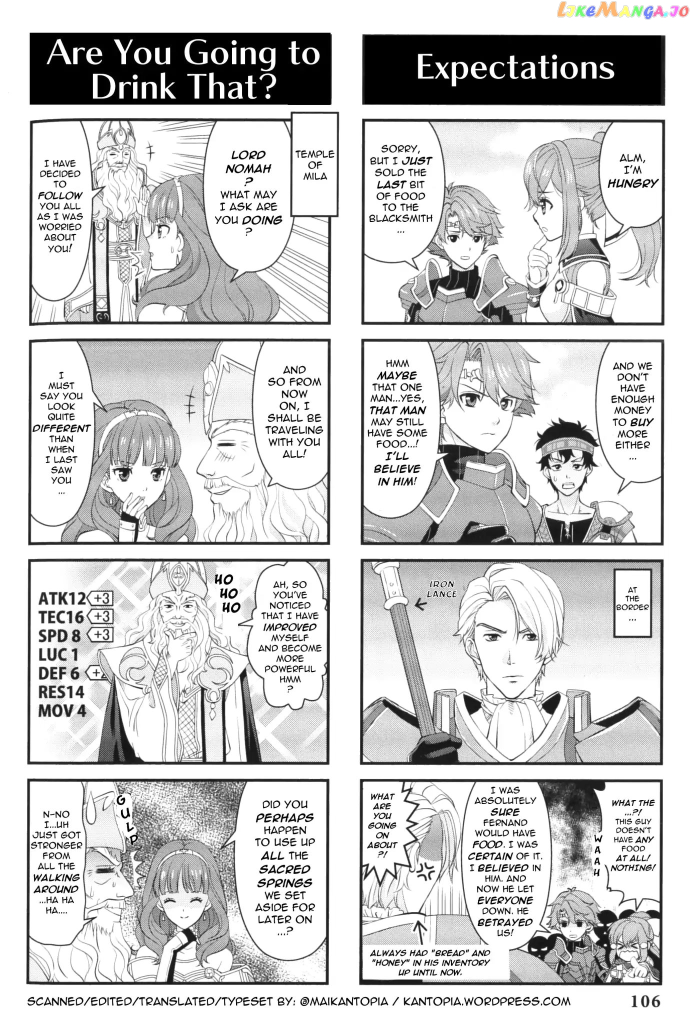 Fire Emblem Echoes – Shadows Of Valentia Comic Anthology chapter 0 - page 12