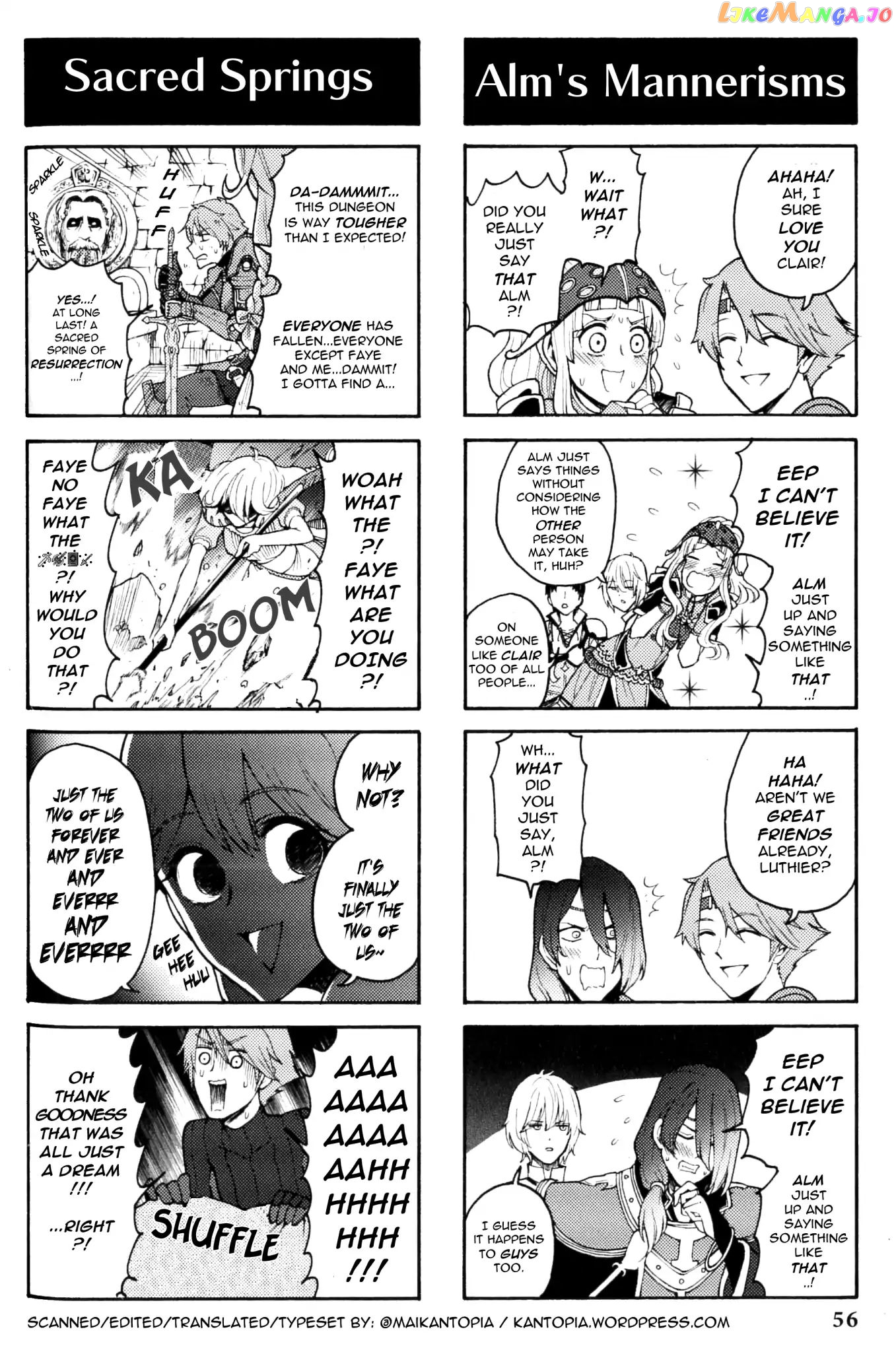 Fire Emblem Echoes – Shadows Of Valentia Comic Anthology chapter 0 - page 8