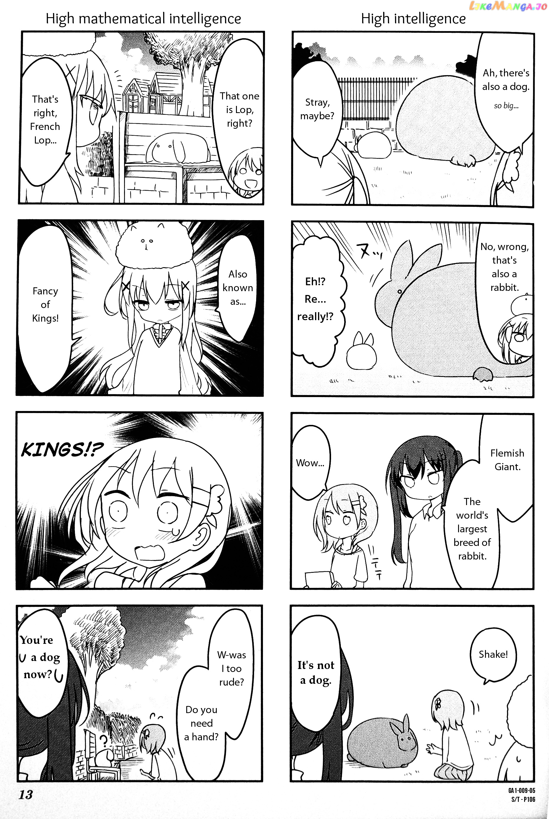 Gochuumon Wa Usagi Desu Ka Anthology Comic chapter 1 - page 5