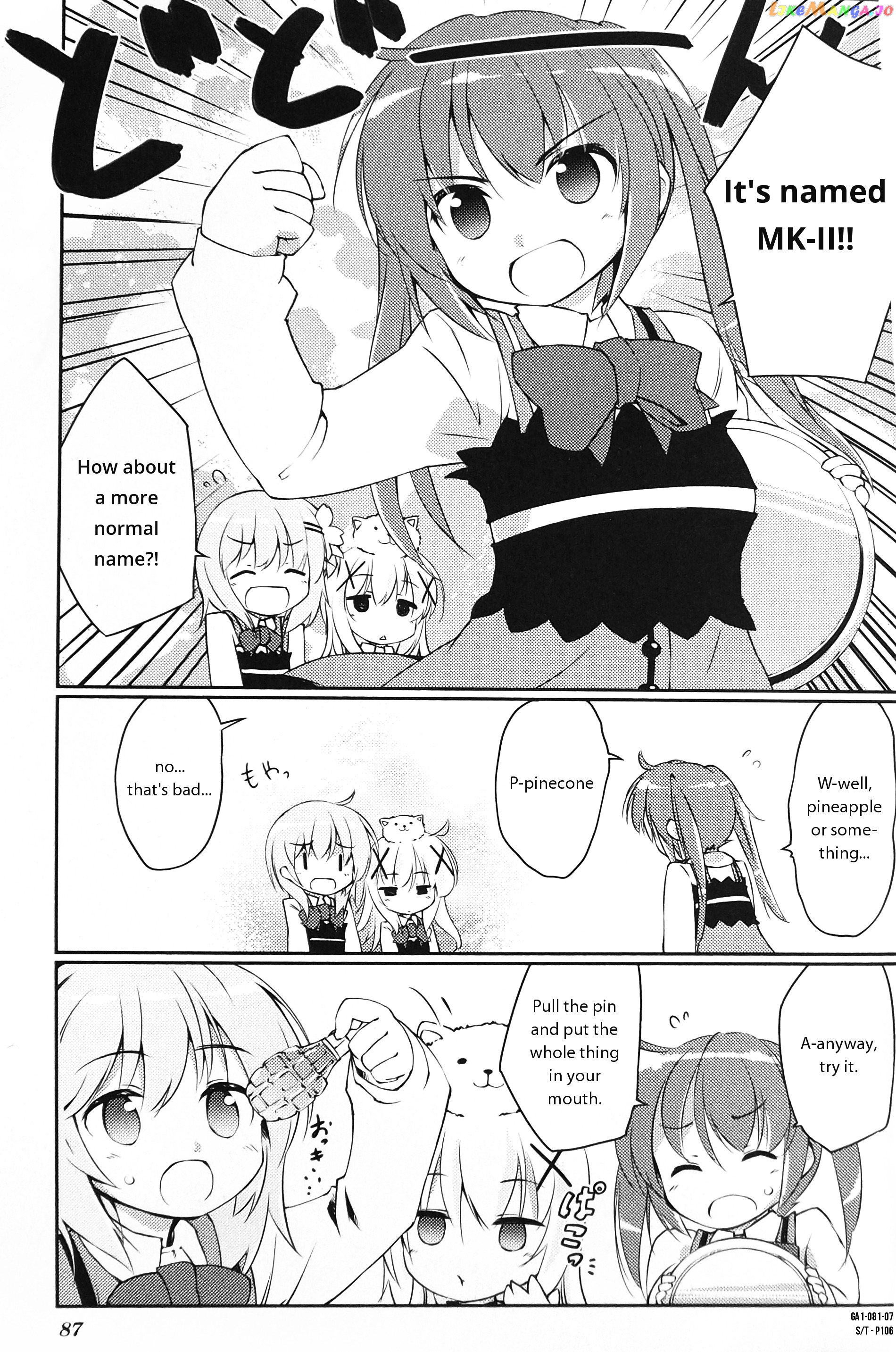 Gochuumon Wa Usagi Desu Ka Anthology Comic chapter 11 - page 7