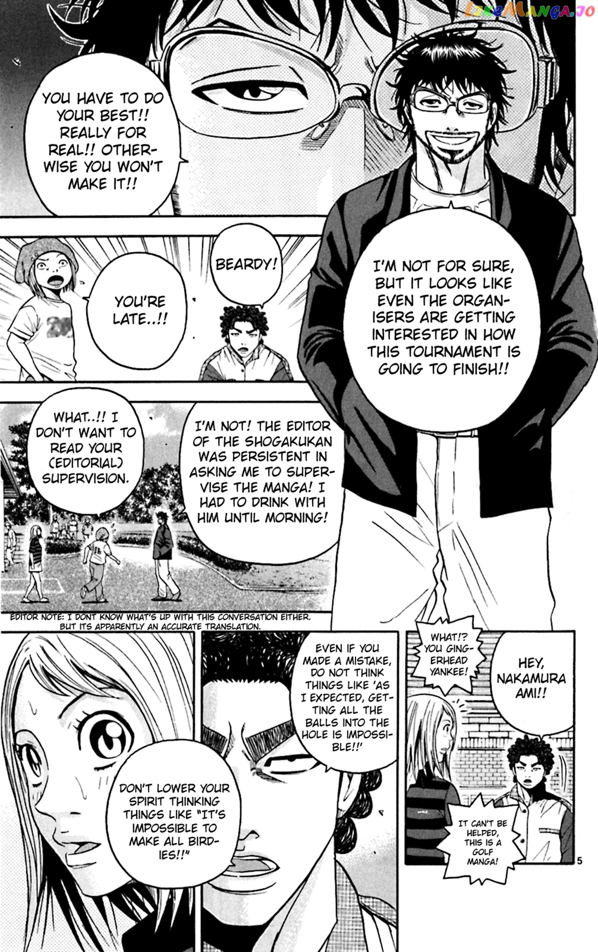 King Golf chapter 142 - page 5