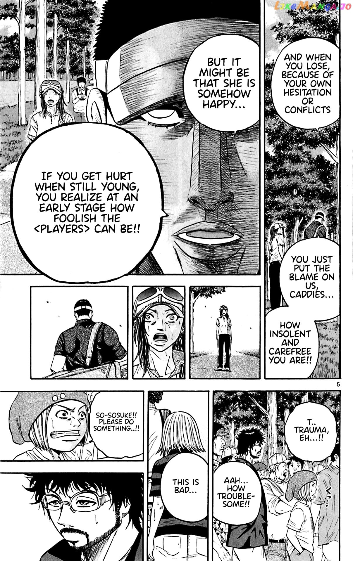 King Golf chapter 155 - page 5