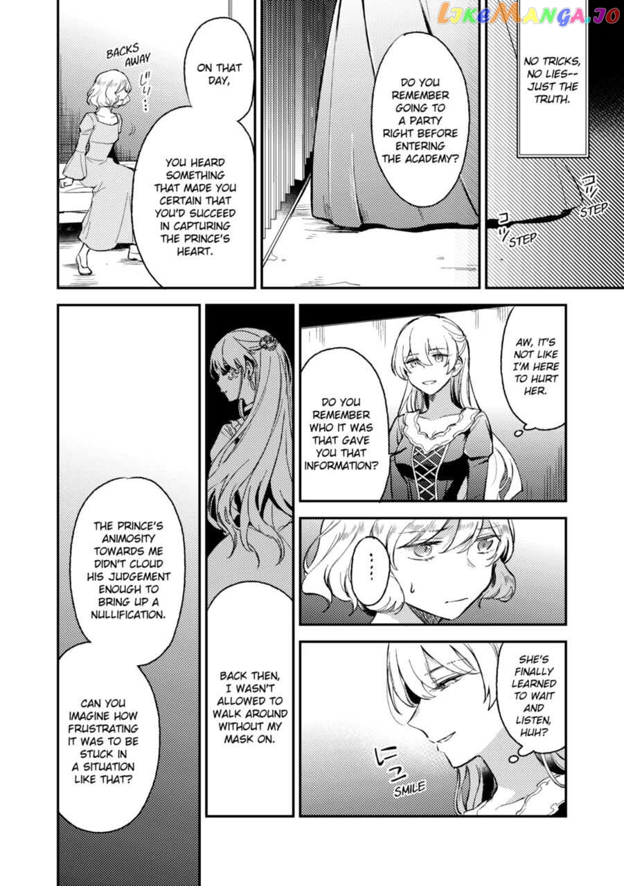 My Engagement Was Called Off Under False Accusations, but Who Ever Said My Face Was Ugly Beneath the Mask? chapter 6 - page 20